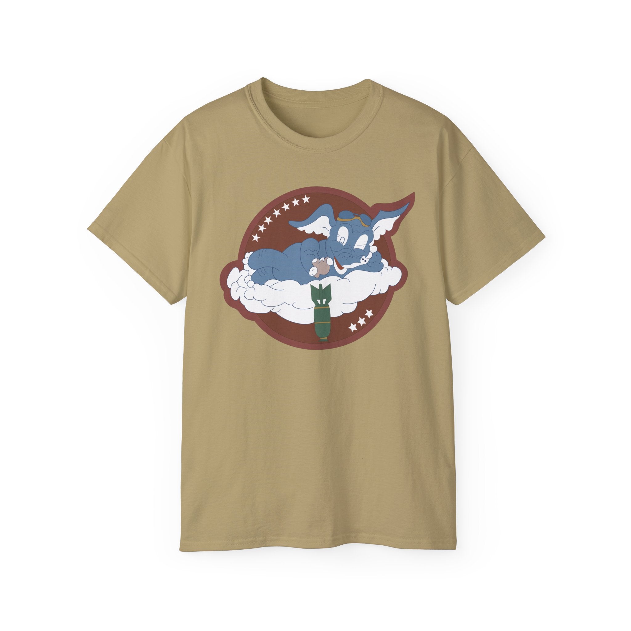 Unisex Ultra Cotton Tee - AAC - 873rd Bomb Squadron, 498th Bomb Group - 20th AAF wo Txt X 300