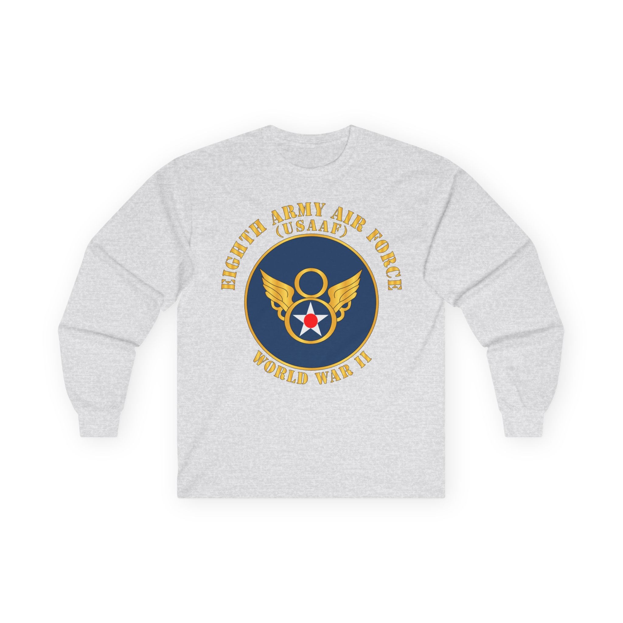 Unisex Long Sleeve Tee - AAC - 8th Air Force - WWII - USAAF x 300