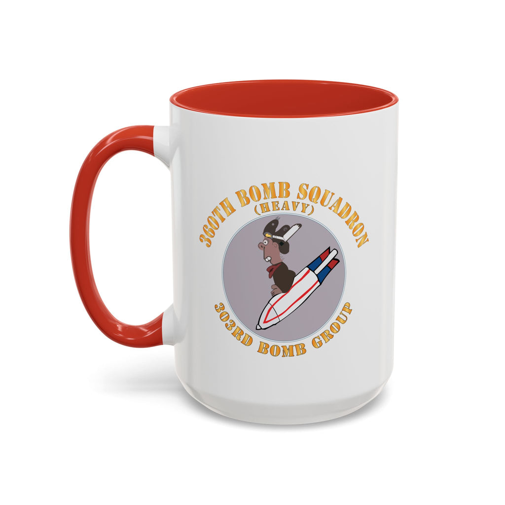 Accent Coffee Mug - AAC - 360th Bomb Squadron - 303rd BG - WWII X 300