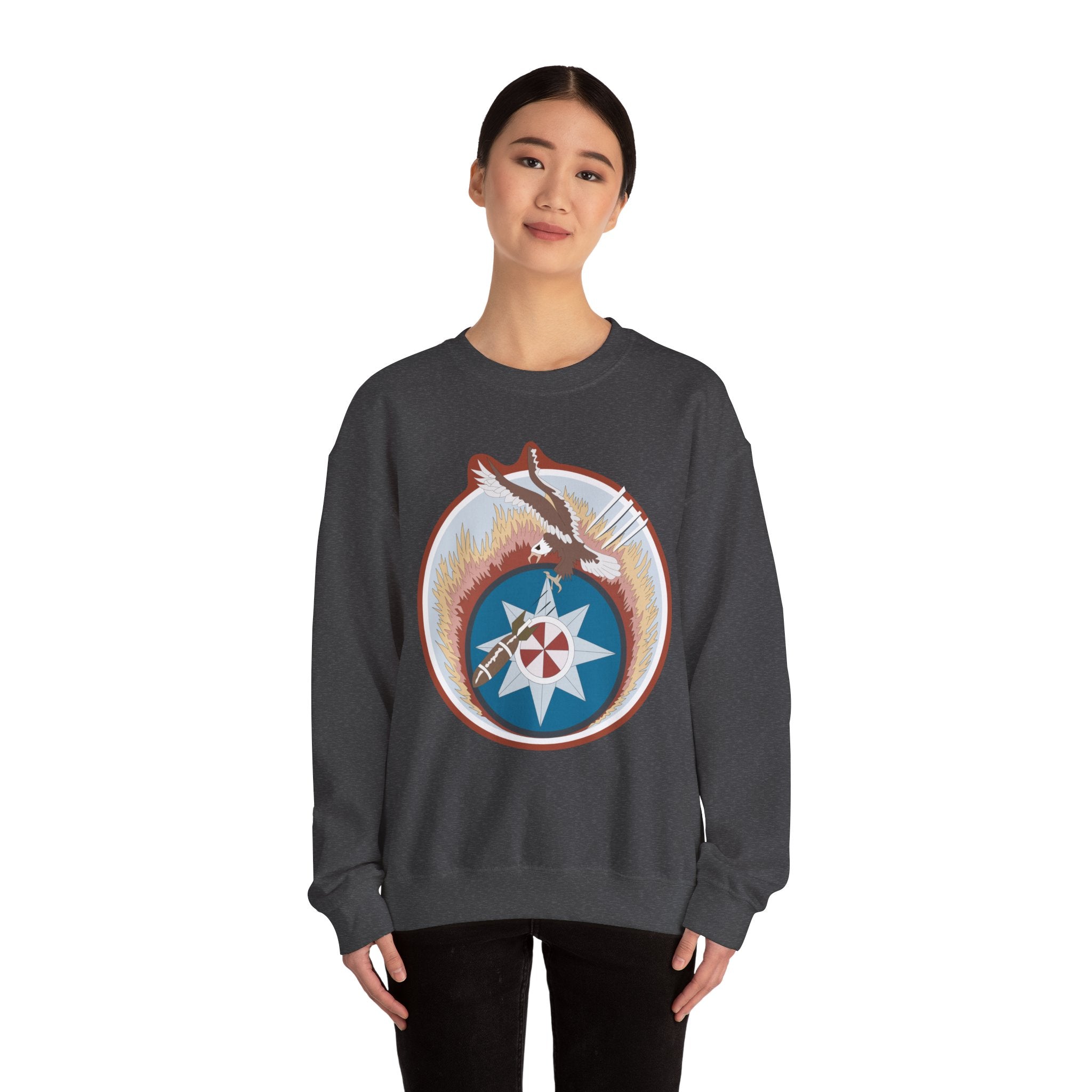 Crewneck Sweatshirt - AAC - 773rd Bomb Squadron, 463rd Bomb Group - 15th AF wo Txt X 300