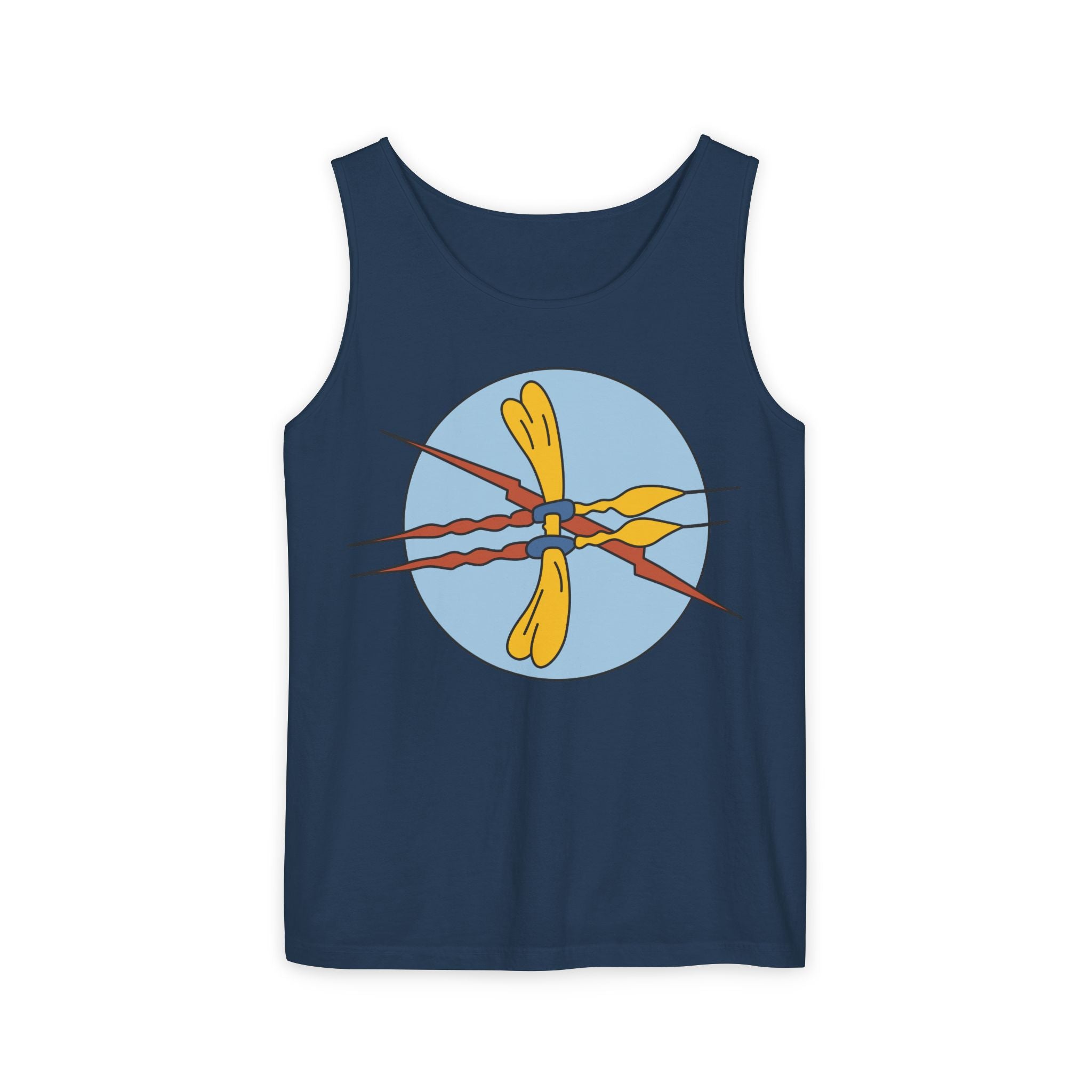 Unisex Garment-Dyed Tank Top - AAC - 332nd Bomb Squadron WWII wo txt X 300