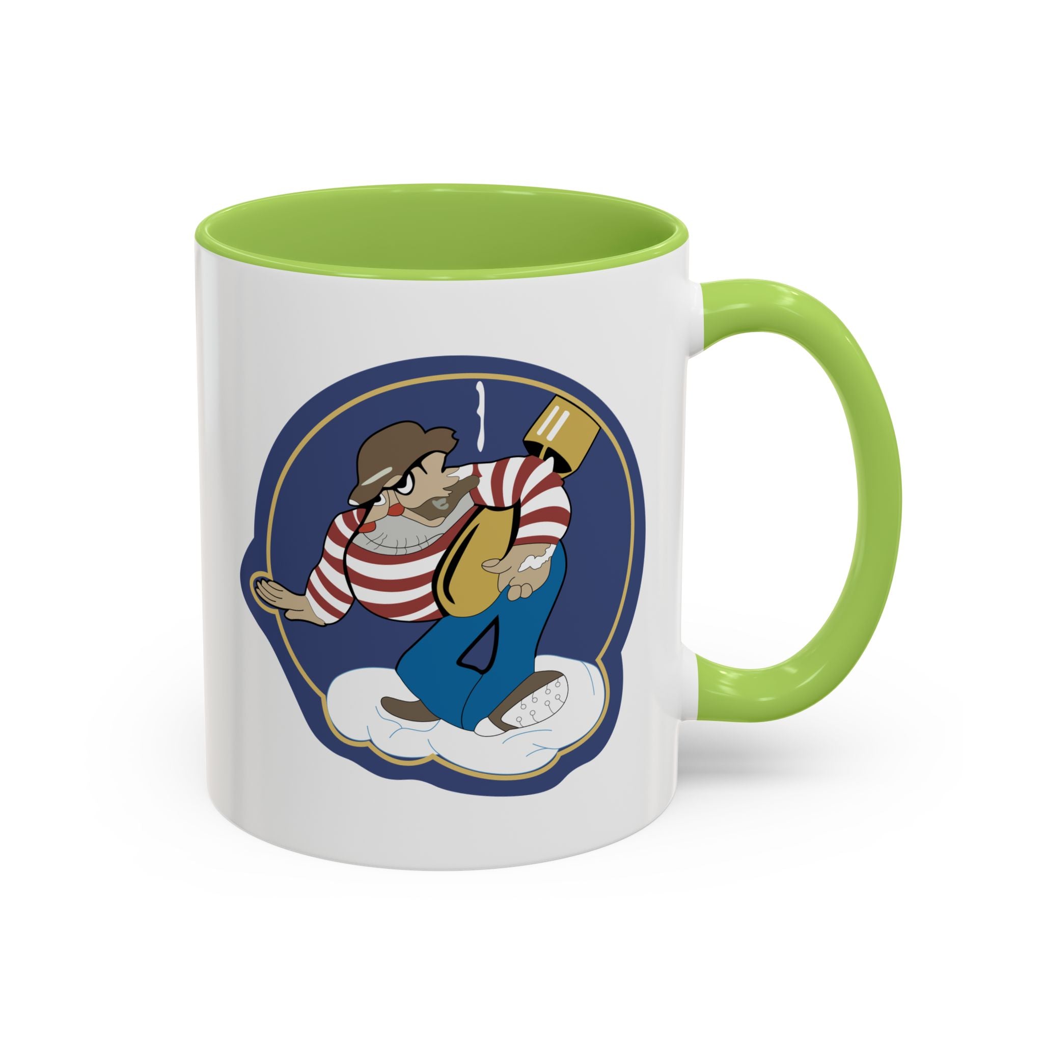 Accent Coffee Mug - AAC - 869th Bomb Squadron, 497th Bomb Group wo Txt X 300
