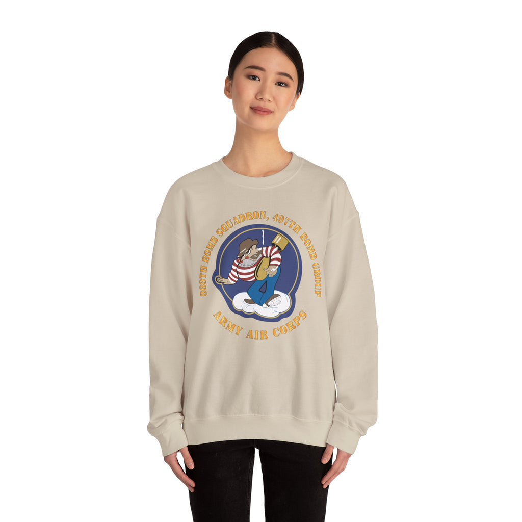 Crewneck Sweatshirt - AAC - 869th Bomb Squadron, 497th Bomb Group X 300