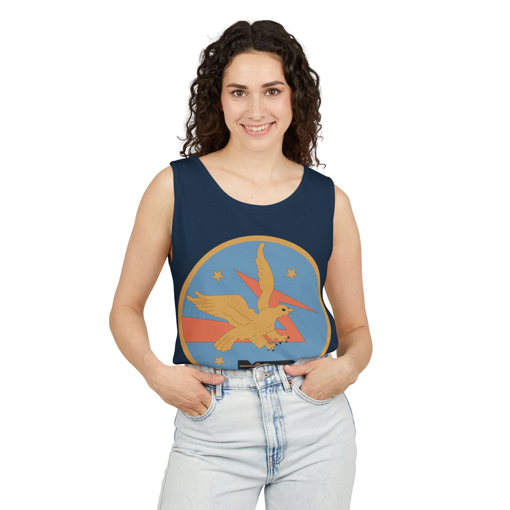 Unisex Garment-Dyed Tank Top - AAC - 526th Bombardment Squadron wo txt X 300