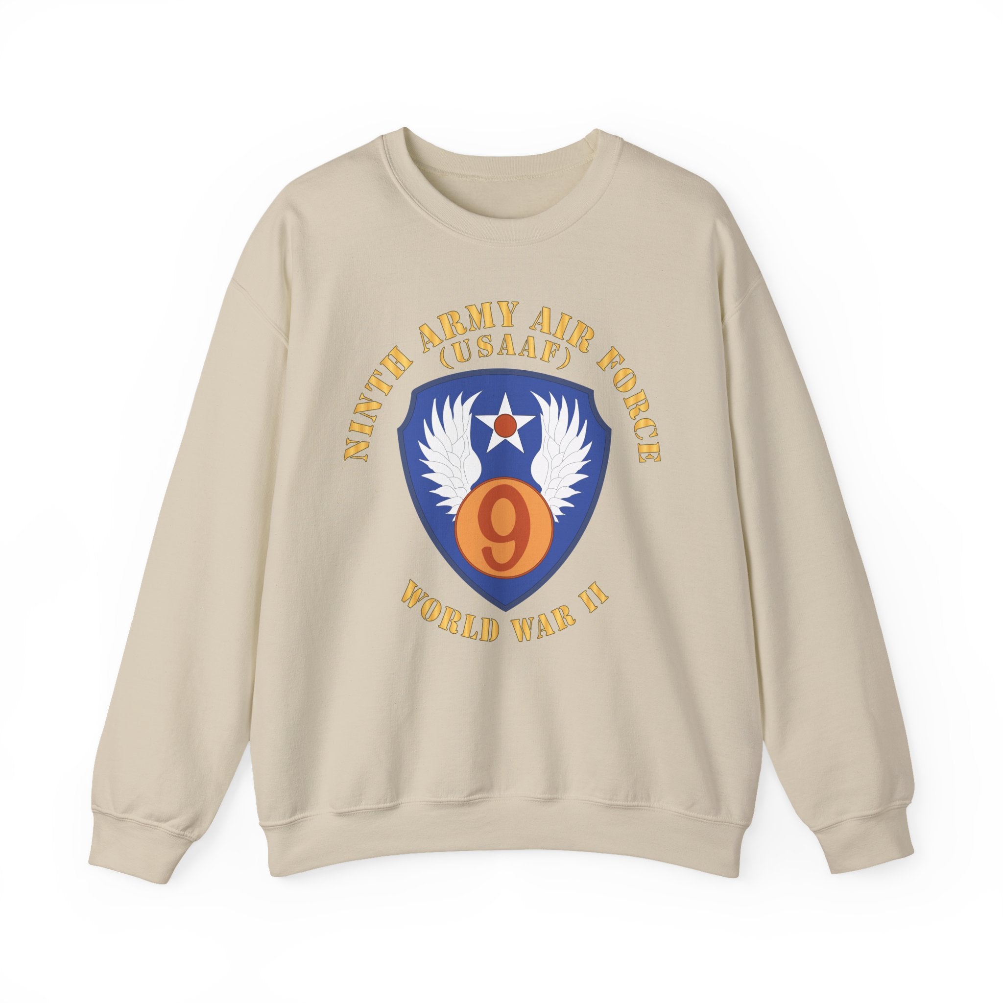 Crewneck Sweatshirt - AAC - SSI - 9th Air Force - WWII - USAAF x 300