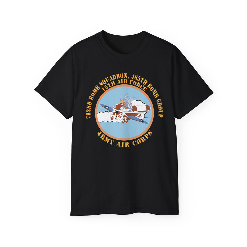 Unisex Ultra Cotton Tee - AAC - 782nd Bomb Squadron, 465th Bomb Group - 15th AF X 300