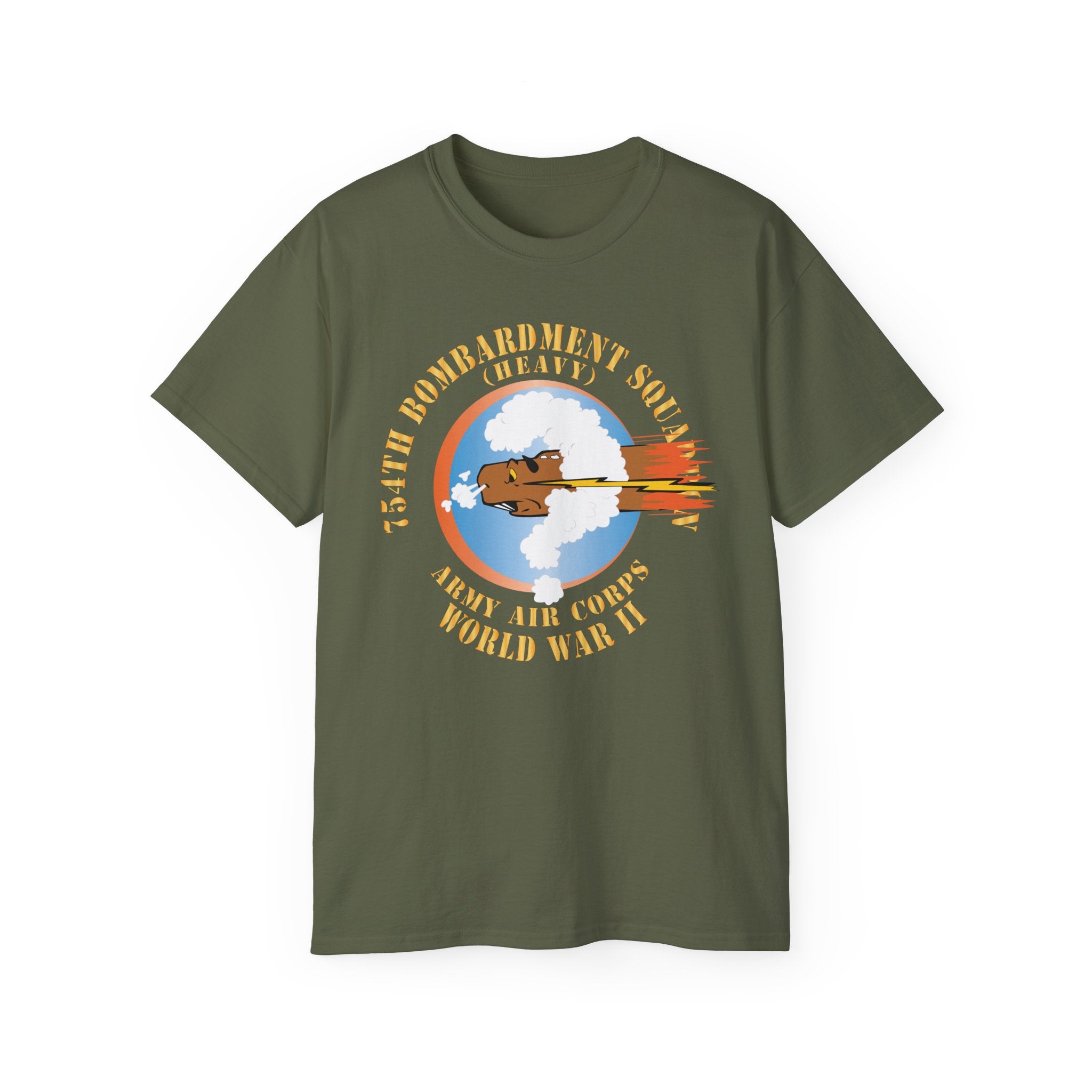 Unisex Ultra Cotton Tee - AAC - 754th Bombardment Squadron - Army Air Corps - WWII X 300