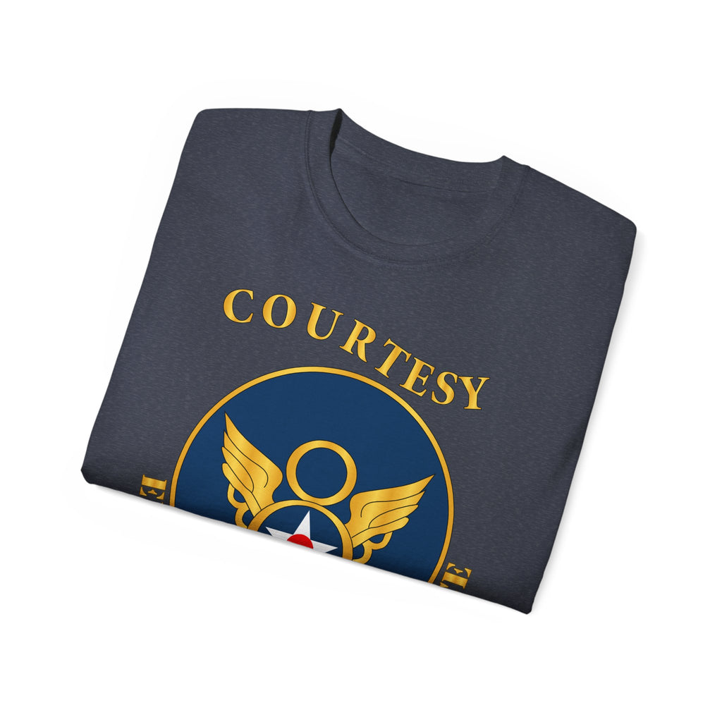 Unisex Ultra Cotton Tee - AAC - 8th Air Force - WWII - Courtesy 8 AAF x 300