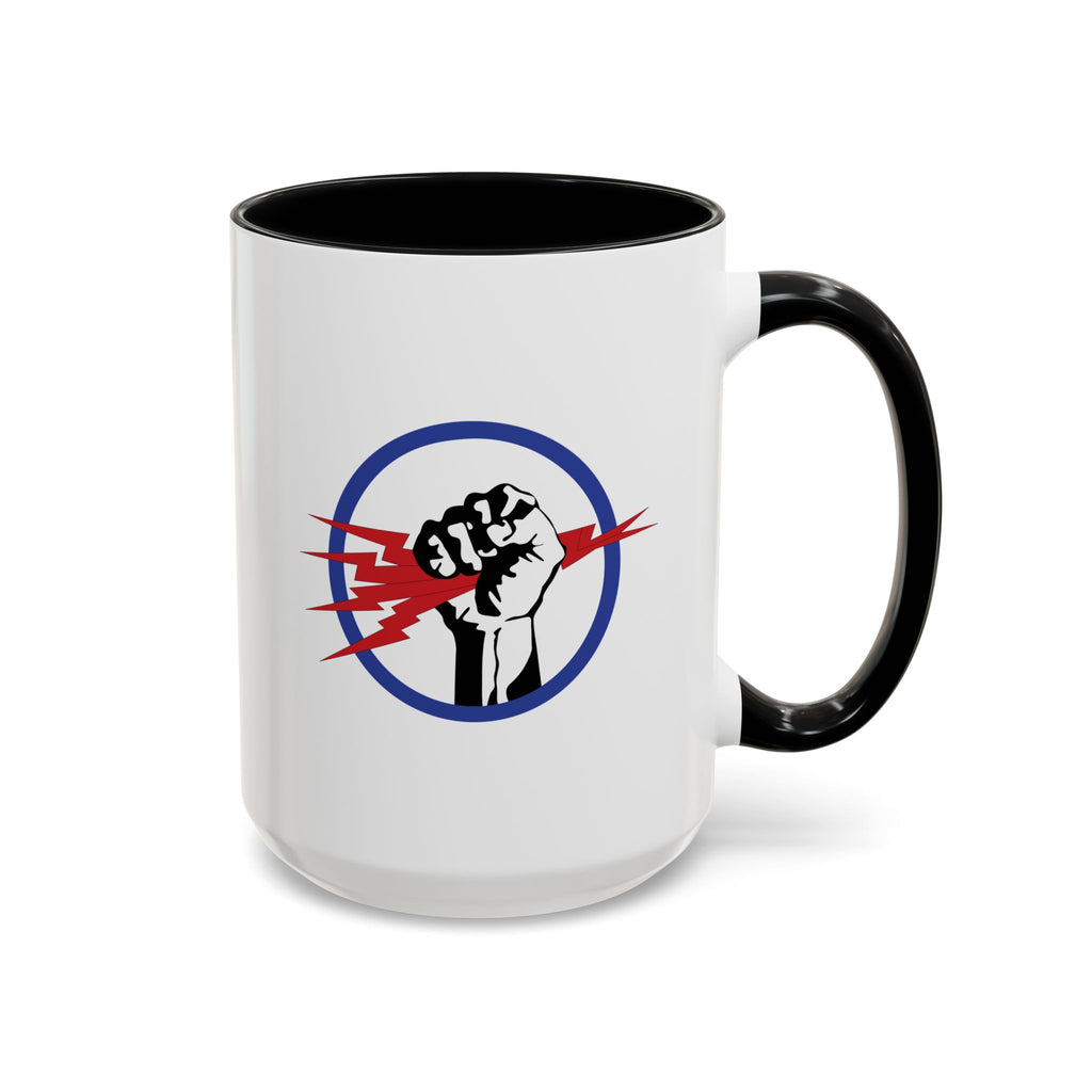 Accent Coffee Mug - AAC - 827th Bomb Squadron, 484th Bomb Group - 15th AAF wo Txt X 300