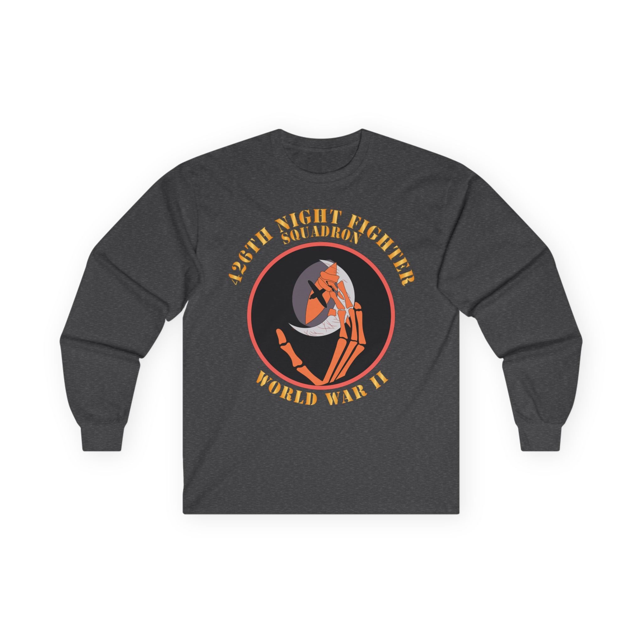 Unisex Long Sleeve Tee - AAC - 426th Night Fighter Squadron - WWII X 300