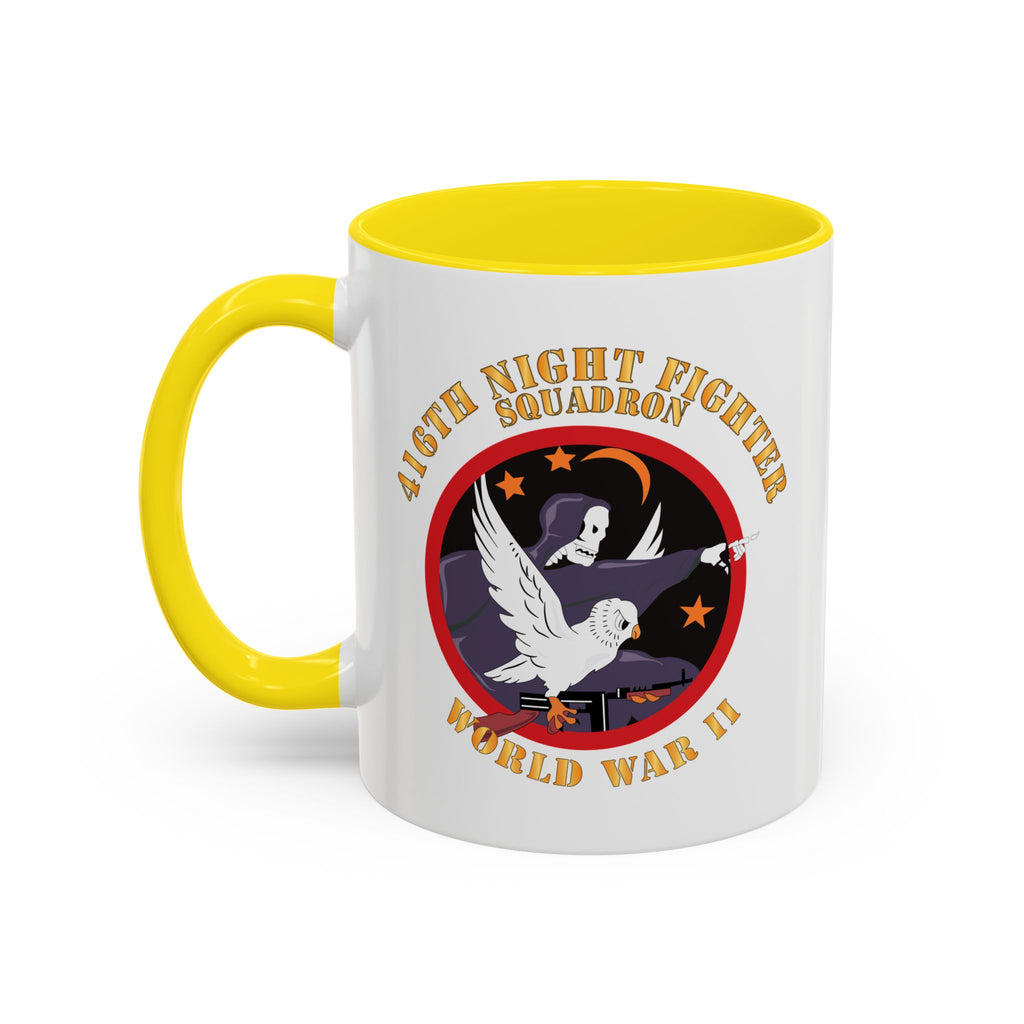 Accent Coffee Mug - AAC - 416th Night Fighter Squadron - WWII X 300