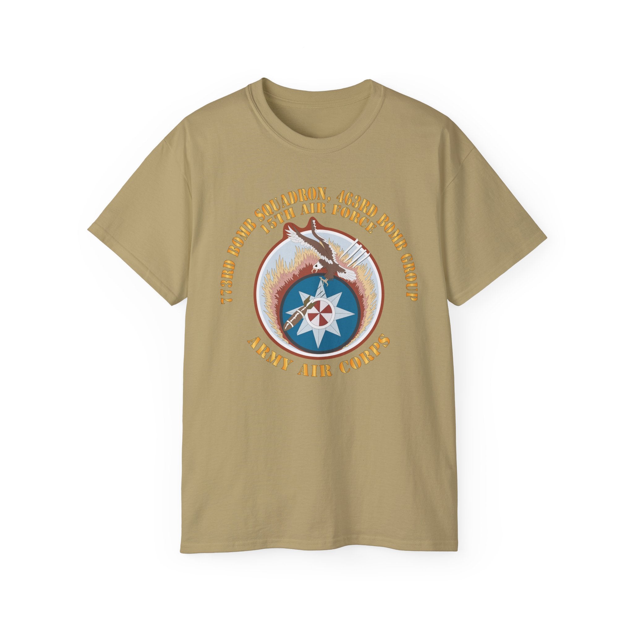 Unisex Ultra Cotton Tee - AAC - 773rd Bomb Squadron, 463rd Bomb Group - 15th AF X 300