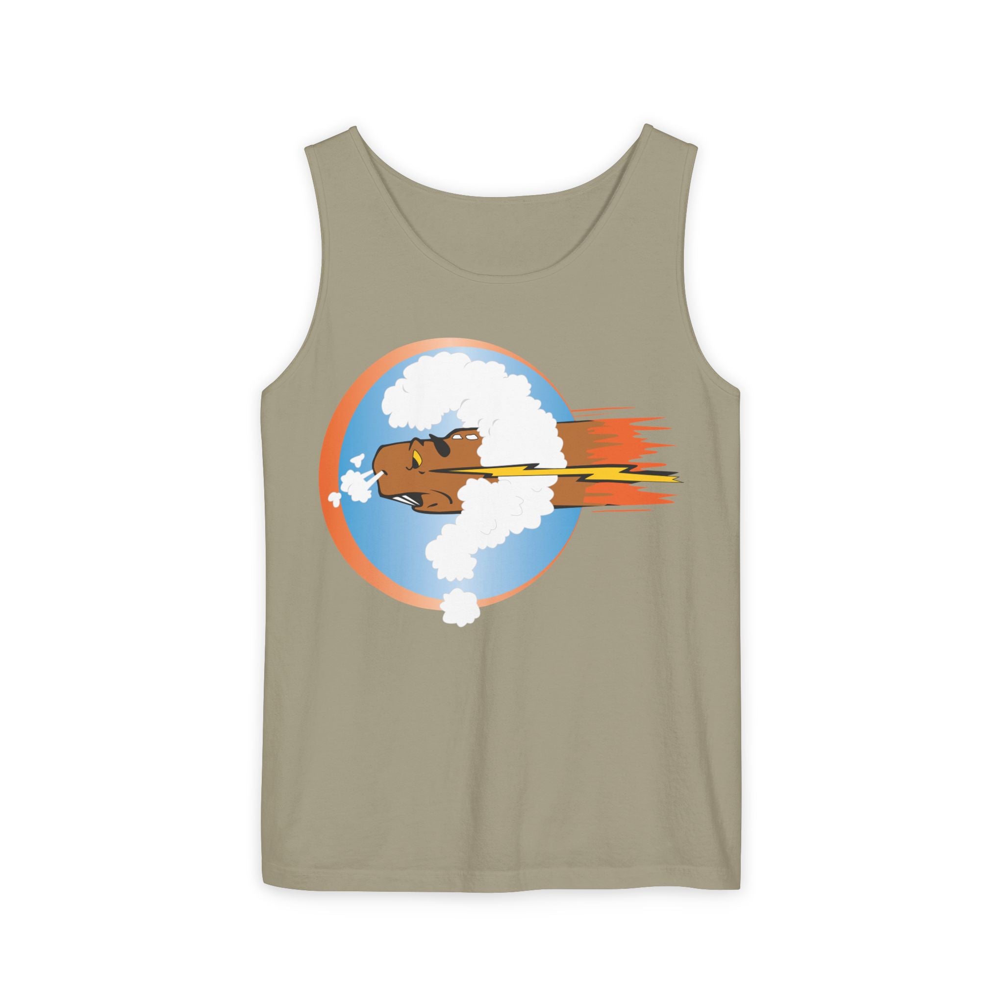 Unisex Garment-Dyed Tank Top - AAC - 754th Bombardment Squadron, 458th Bomb Group, England X 300