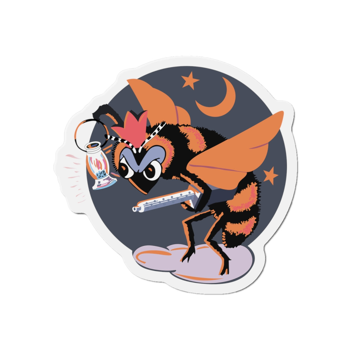 Die-Cut Magnets - AAC - 418th Night Fighter Squadron wo txt X 300