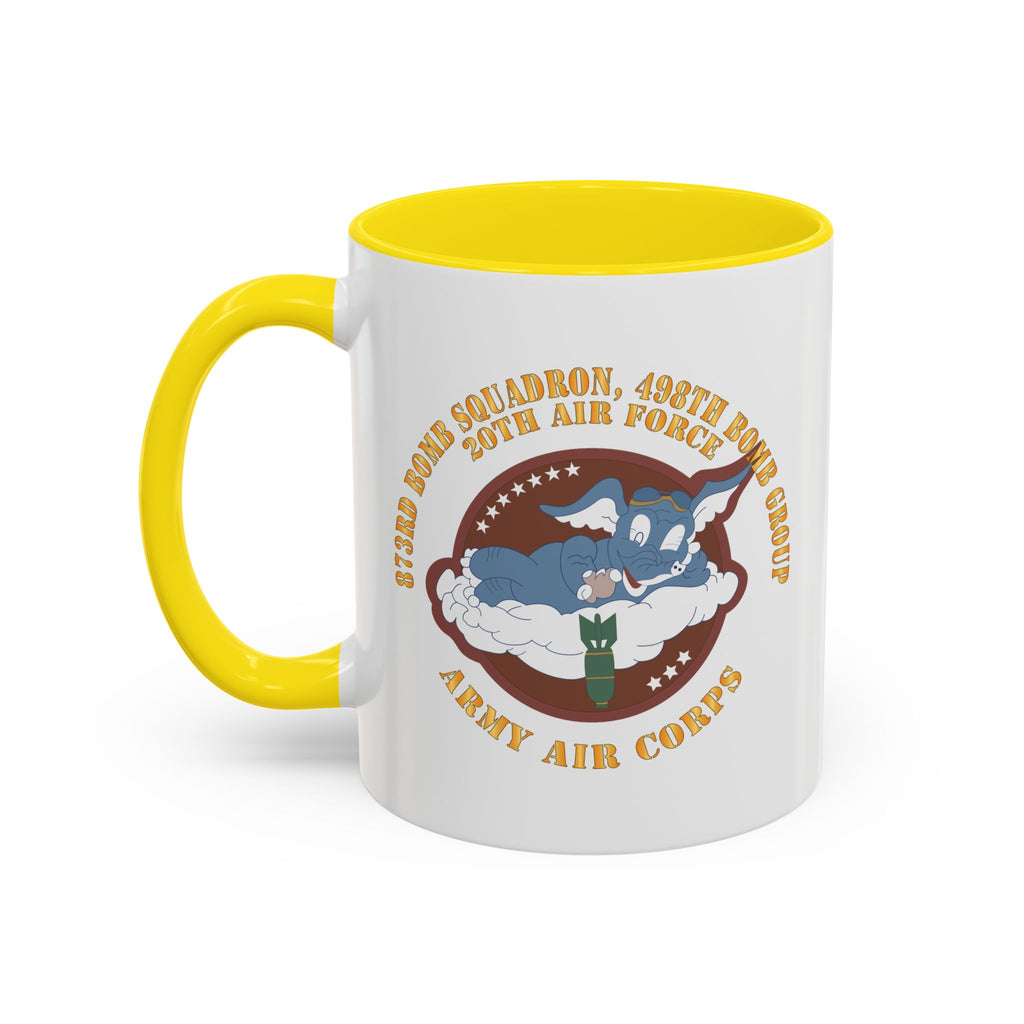 Accent Coffee Mug - AAC - 873rd Bomb Squadron, 498th Bomb Group - 20th AAF X 300