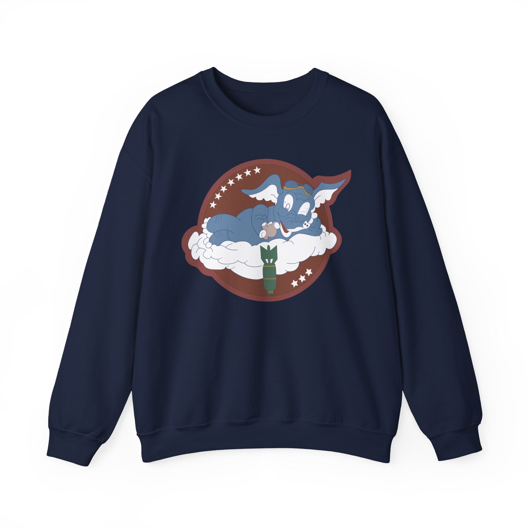 Crewneck Sweatshirt - AAC - 873rd Bomb Squadron, 498th Bomb Group - 20th AAF wo Txt X 300