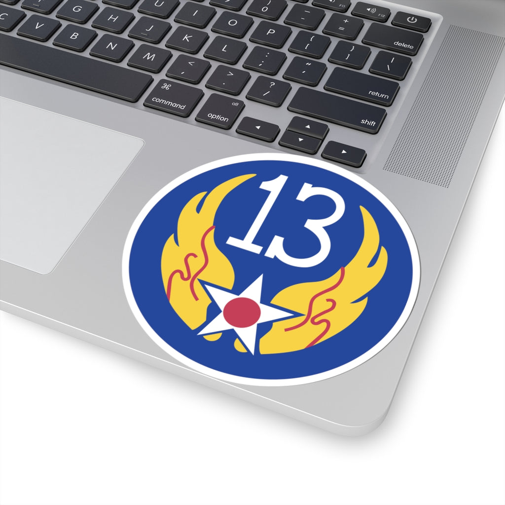 Kiss-Cut Stickers - AAC - SSI - 13th Air Force wo Txt X 300