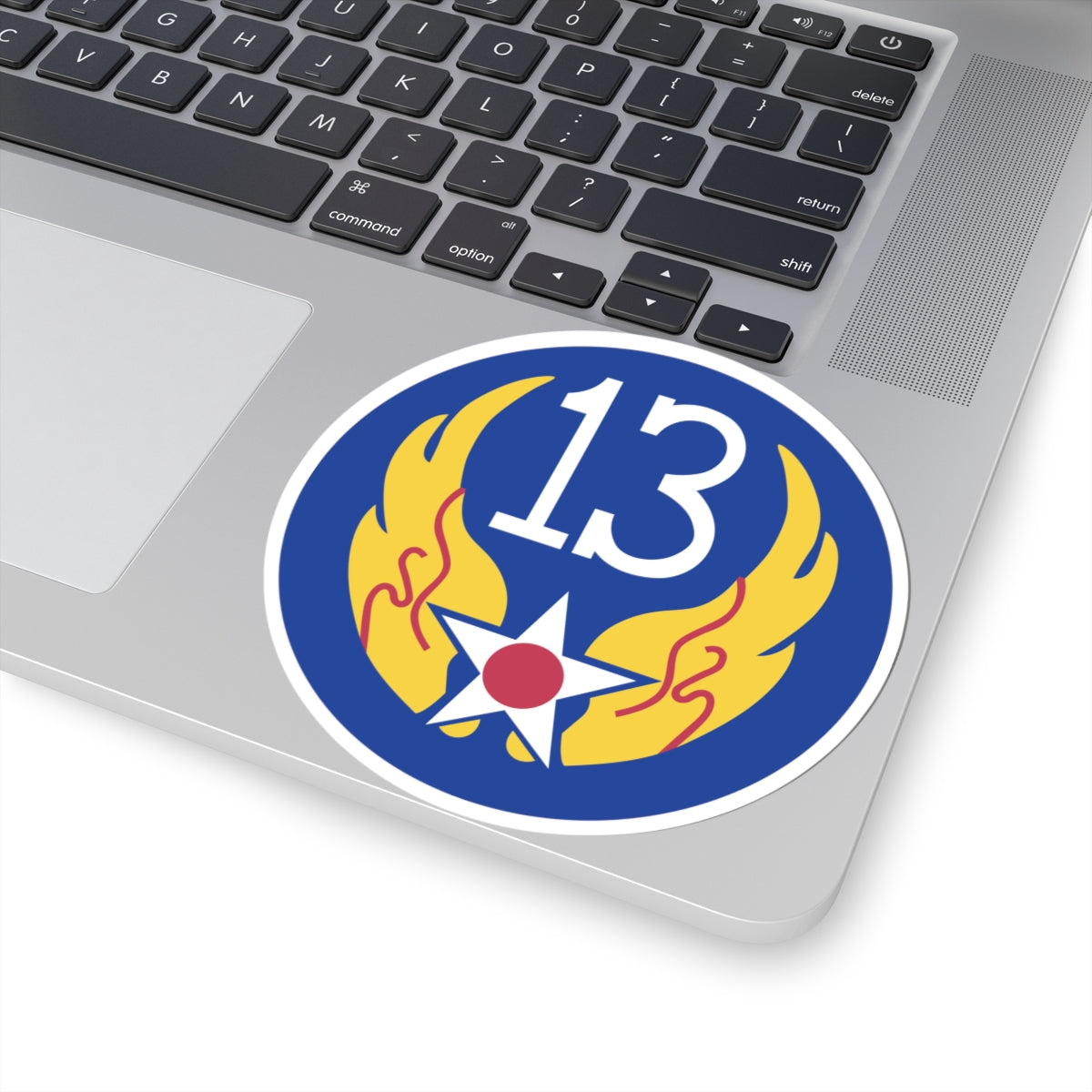 Kiss-Cut Stickers - AAC - SSI - 13th Air Force wo Txt X 300