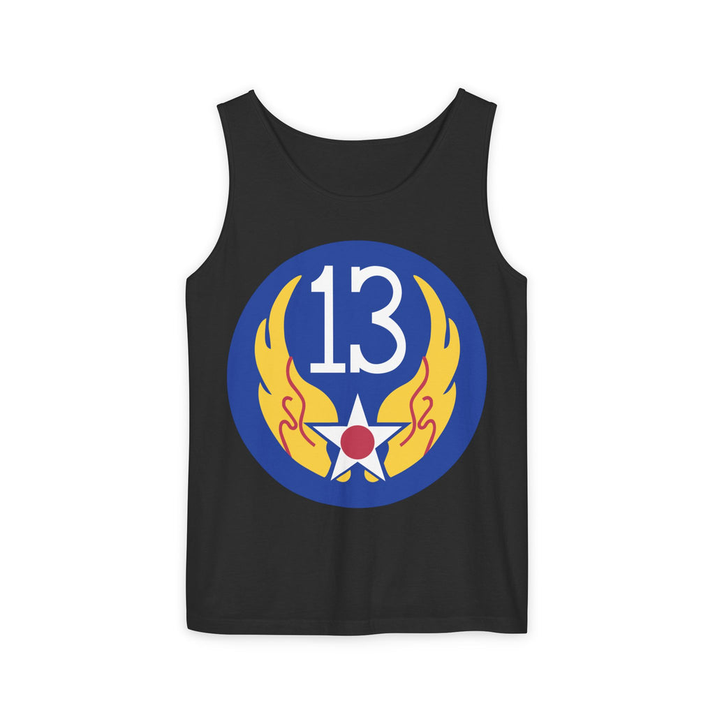 Unisex Garment-Dyed Tank Top - AAC - SSI - 13th Air Force wo Txt X 300