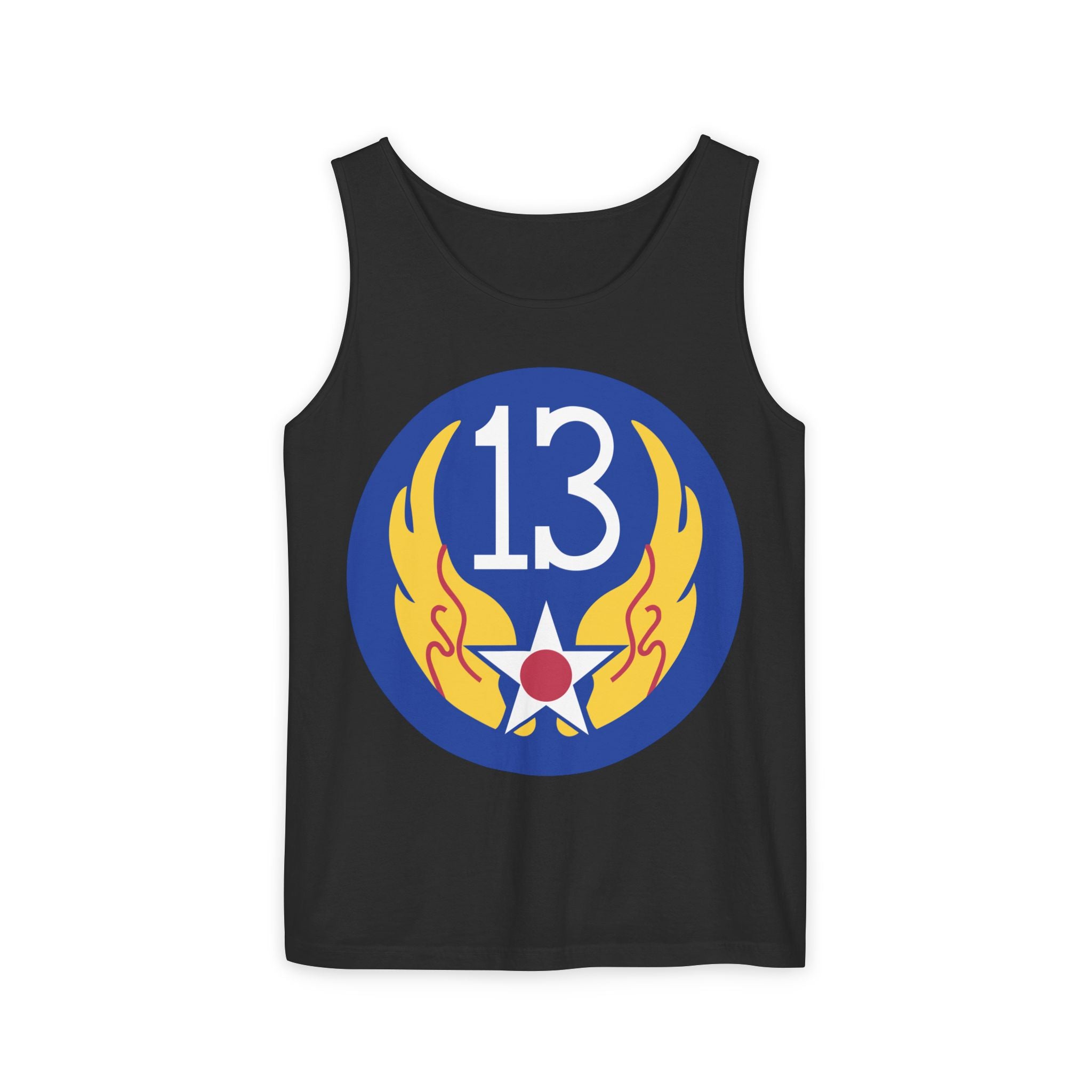 Unisex Garment-Dyed Tank Top - AAC - SSI - 13th Air Force wo Txt X 300