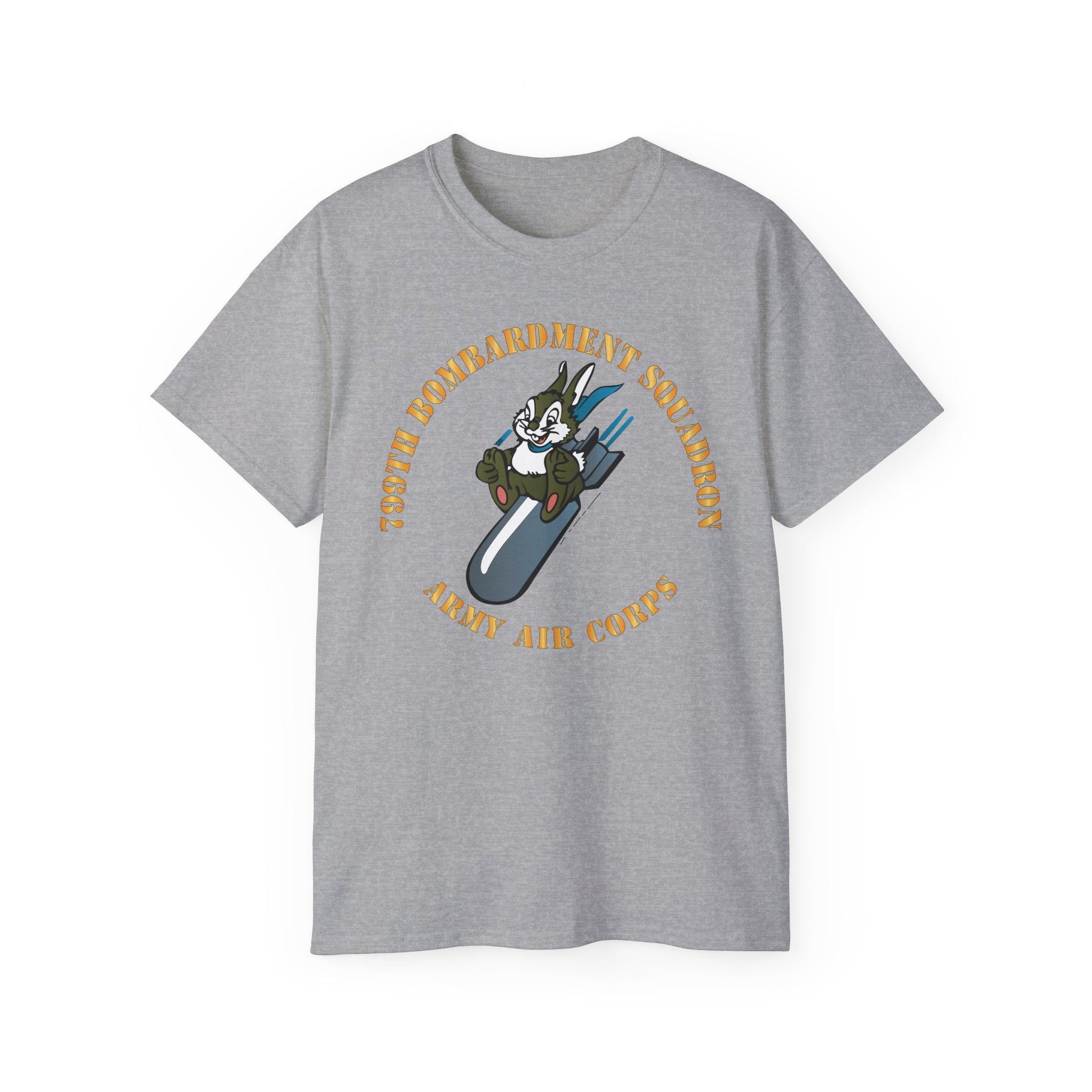 Unisex Ultra Cotton Tee - AAC - 799th Bombardment Squadron X 300
