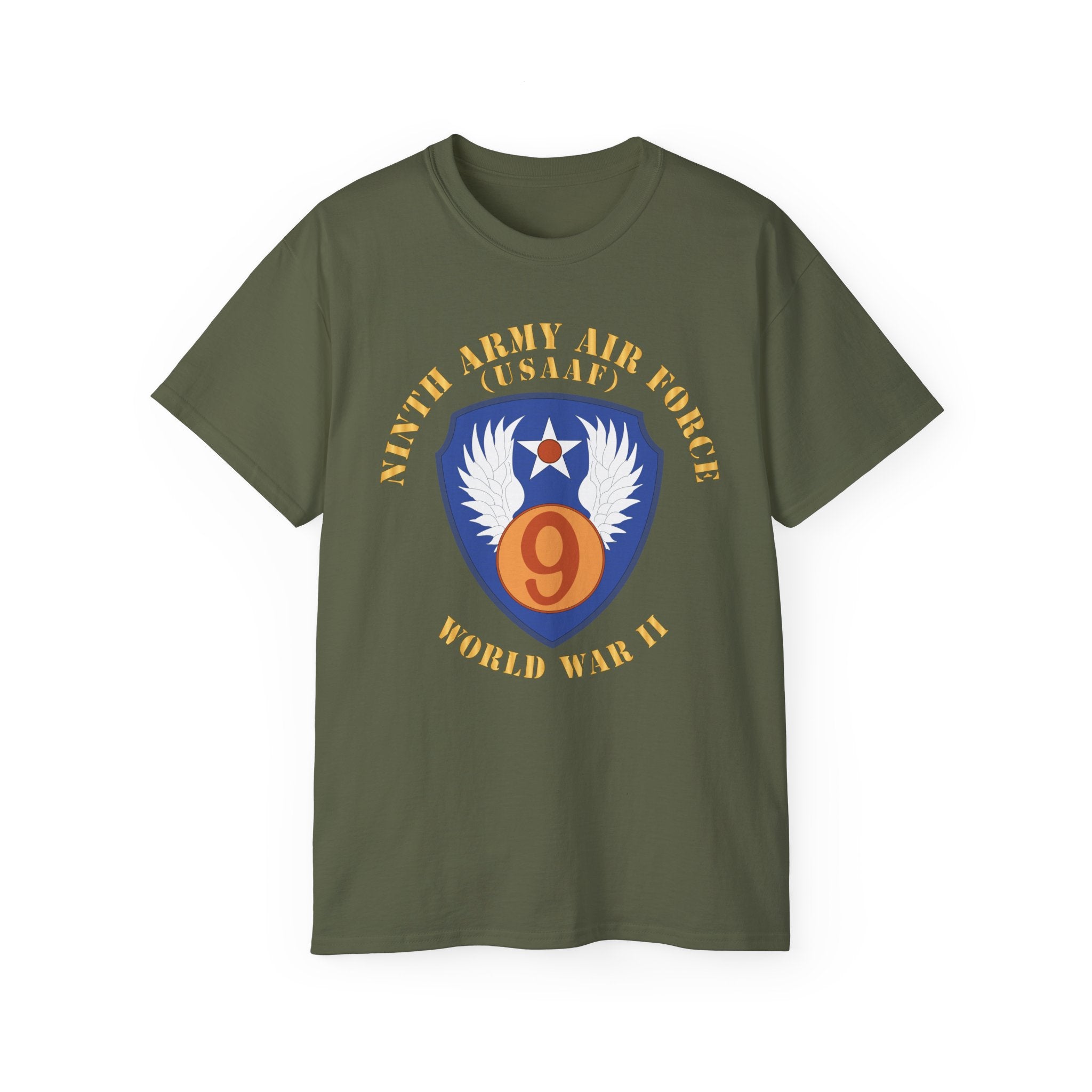 Unisex Ultra Cotton Tee - AAC - SSI - 9th Air Force - WWII - USAAF x 300