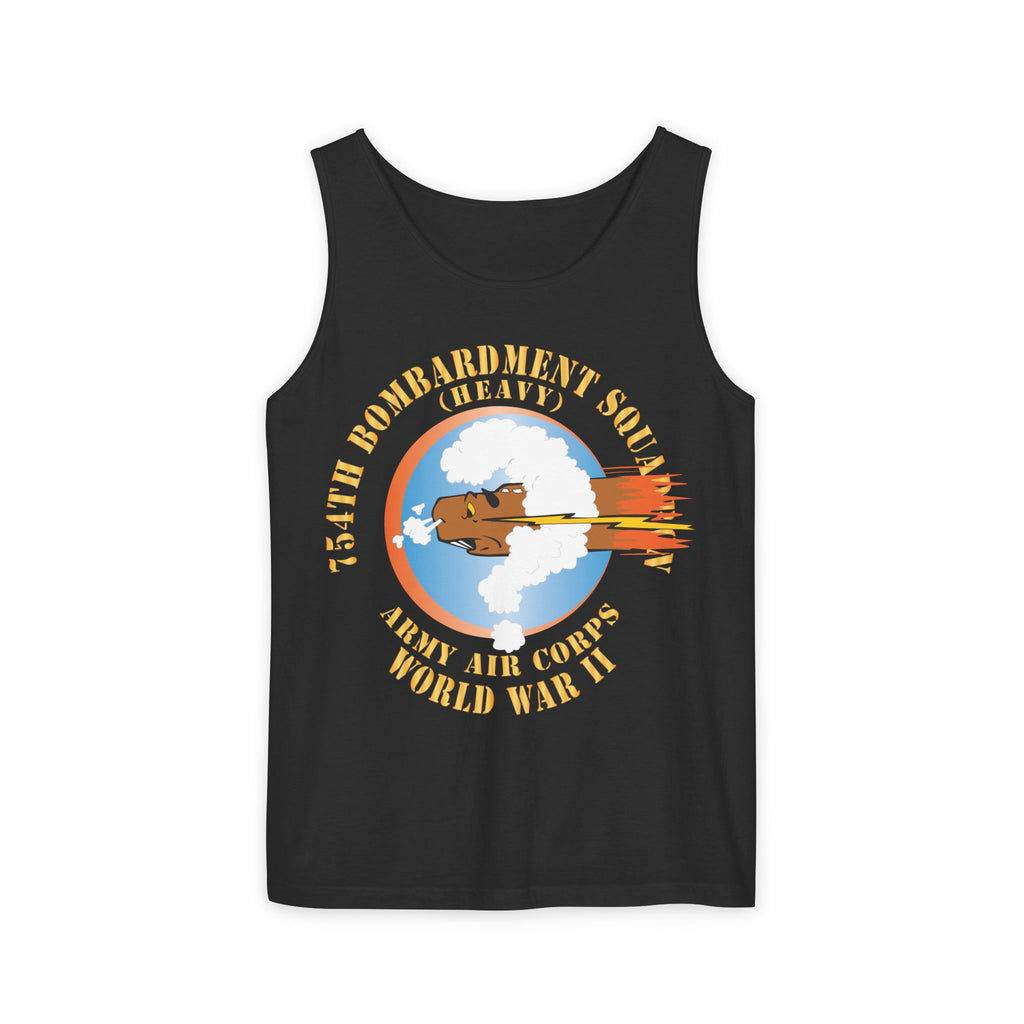 Unisex Garment-Dyed Tank Top - AAC - 754th Bombardment Squadron - Army Air Corps - WWII X 300