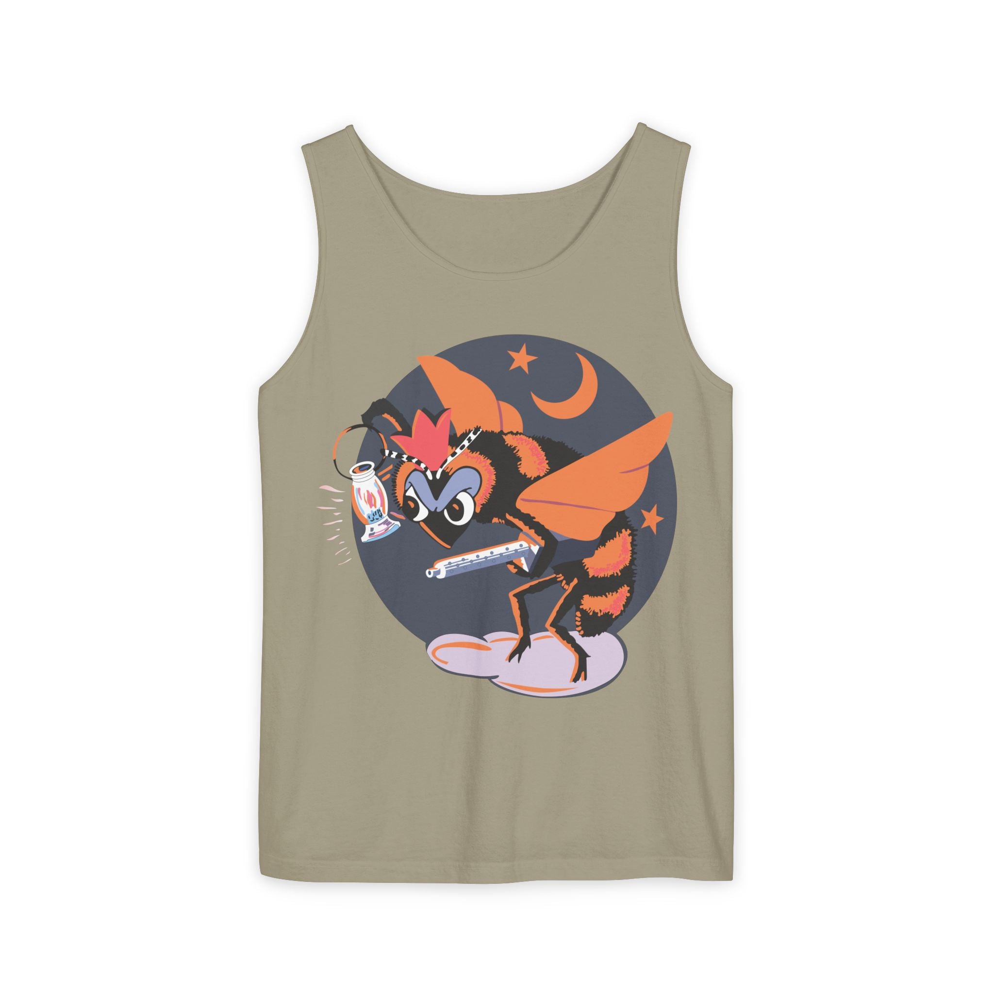 Unisex Garment-Dyed Tank Top - AAC - 418th Night Fighter Squadron wo txt X 300