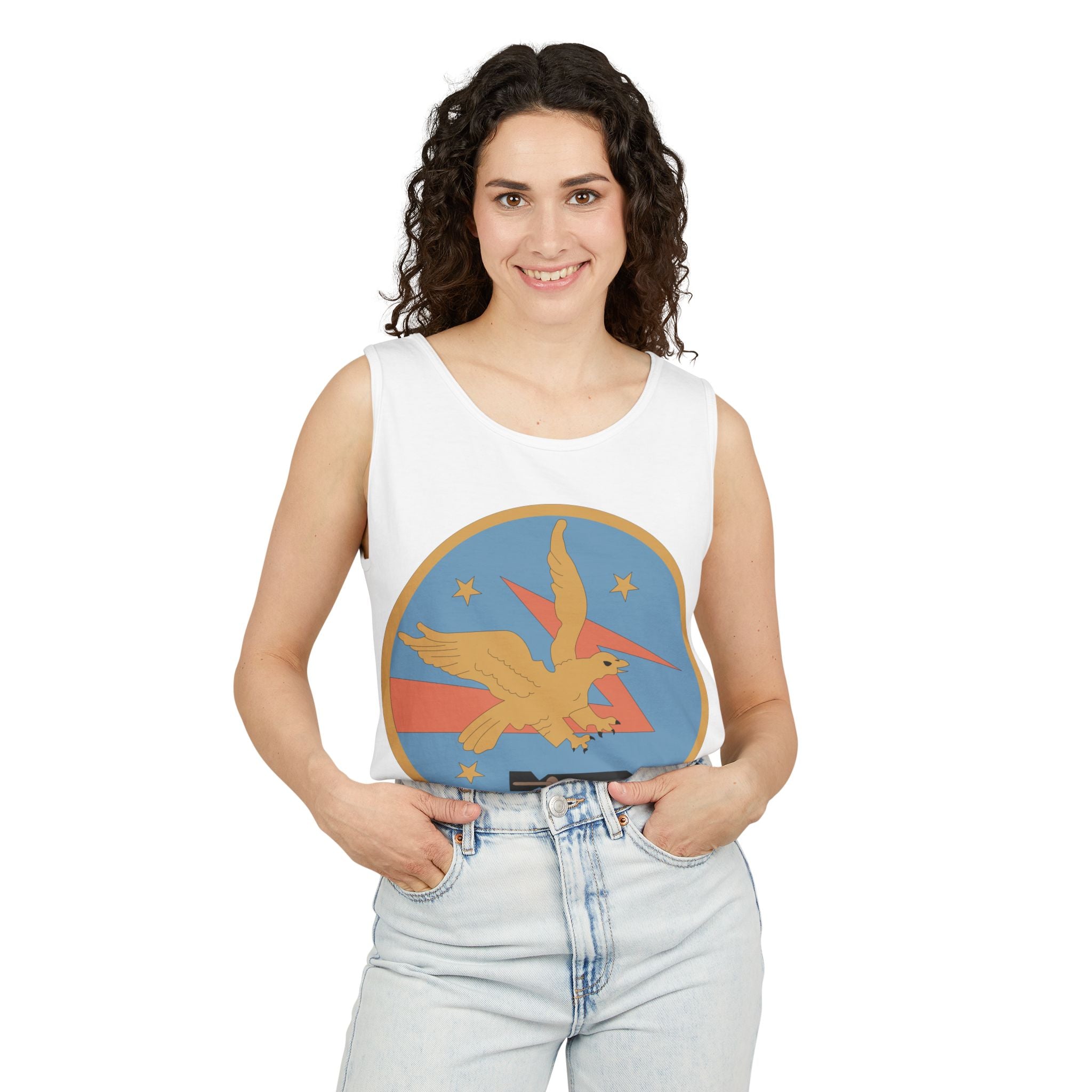 Unisex Garment-Dyed Tank Top - AAC - 526th Bombardment Squadron wo txt X 300