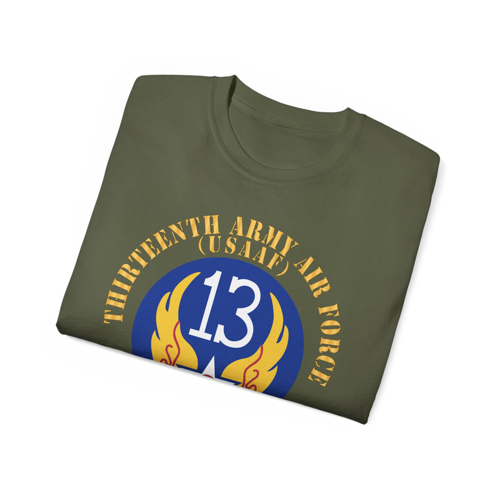 Unisex Ultra Cotton Tee - AAC - SSI - 13th Air Force - WWII - USAAF x 300