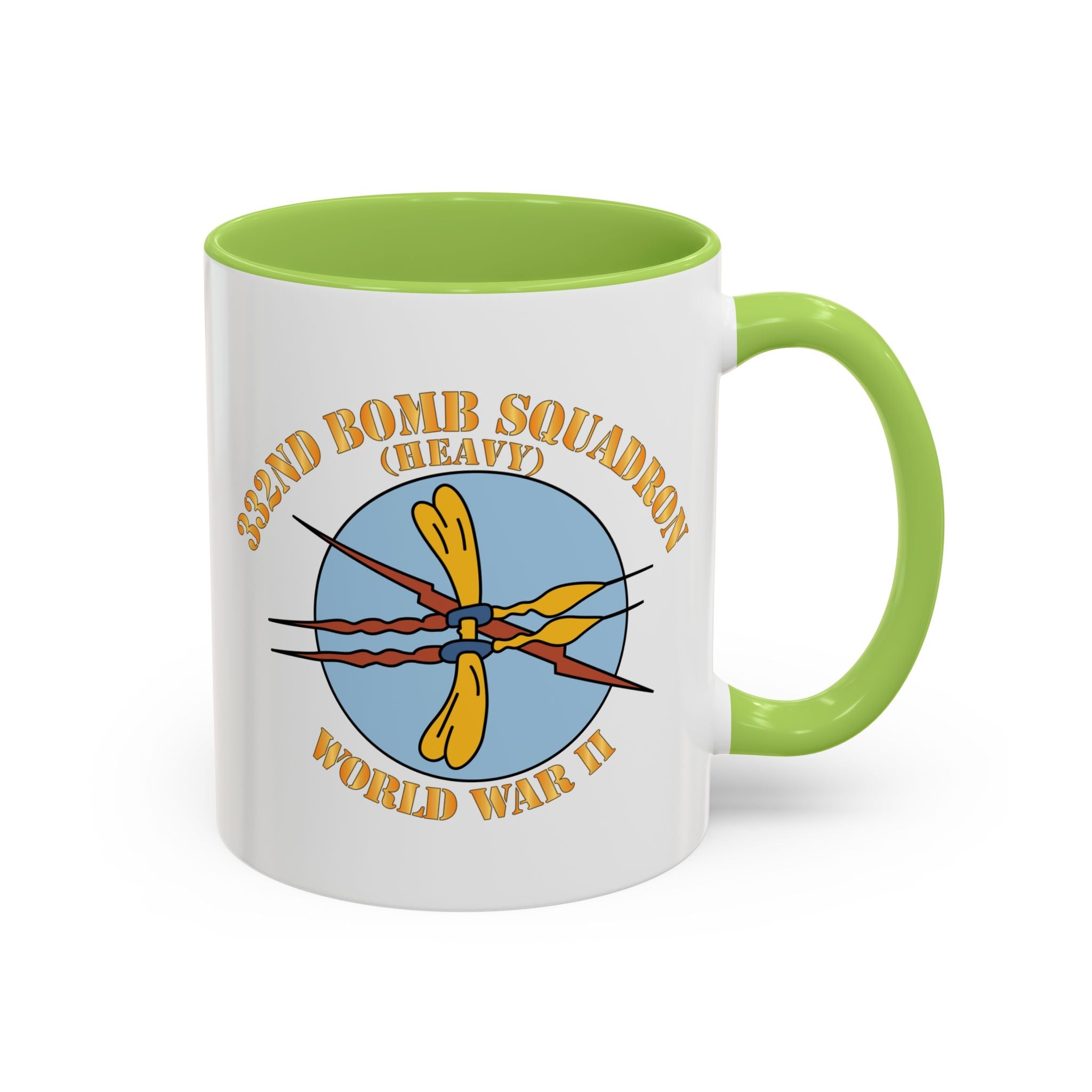 Accent Coffee Mug - AAC - 332nd Bomb Squadron WWII X 300