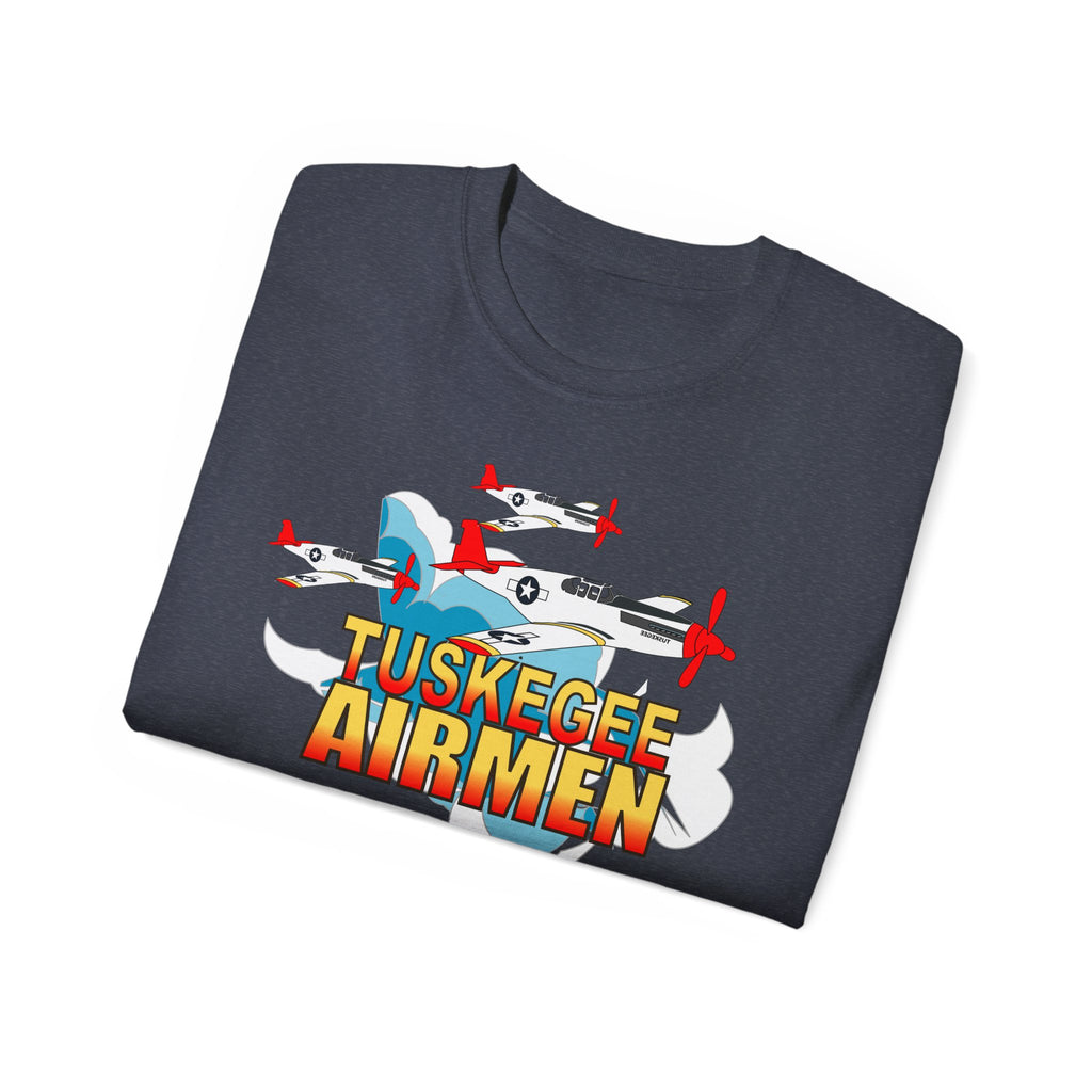 Unisex Ultra Cotton Tee - Army Air Corp - Tuskegee Airmen - Redtails - 3AC - X 300