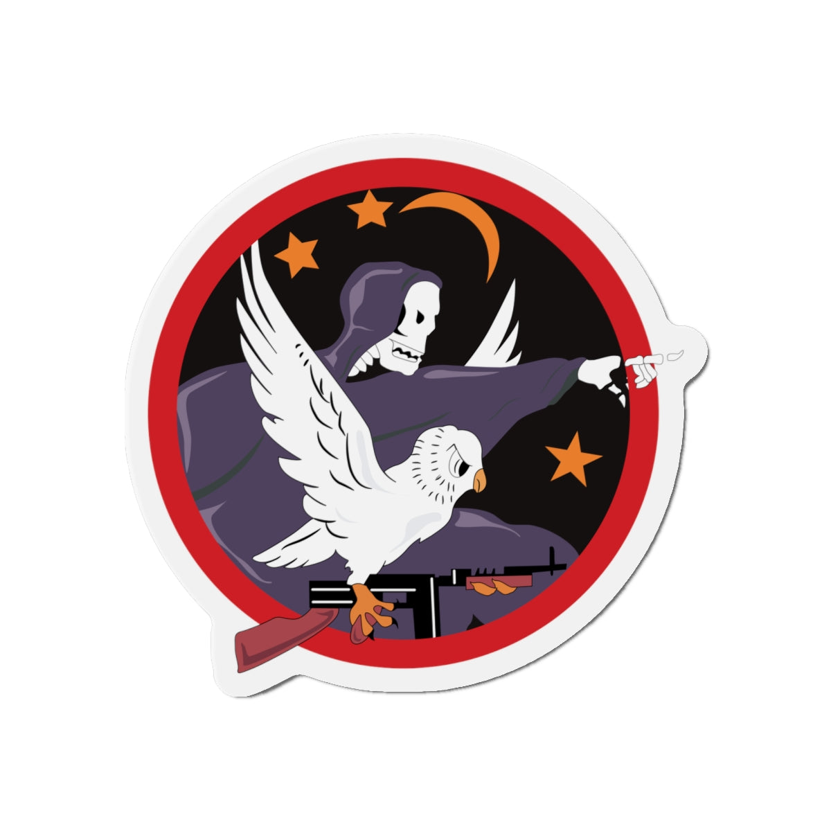 Die-Cut Magnets - AAC - 416th Night Fighter Squadron wo txt X 300