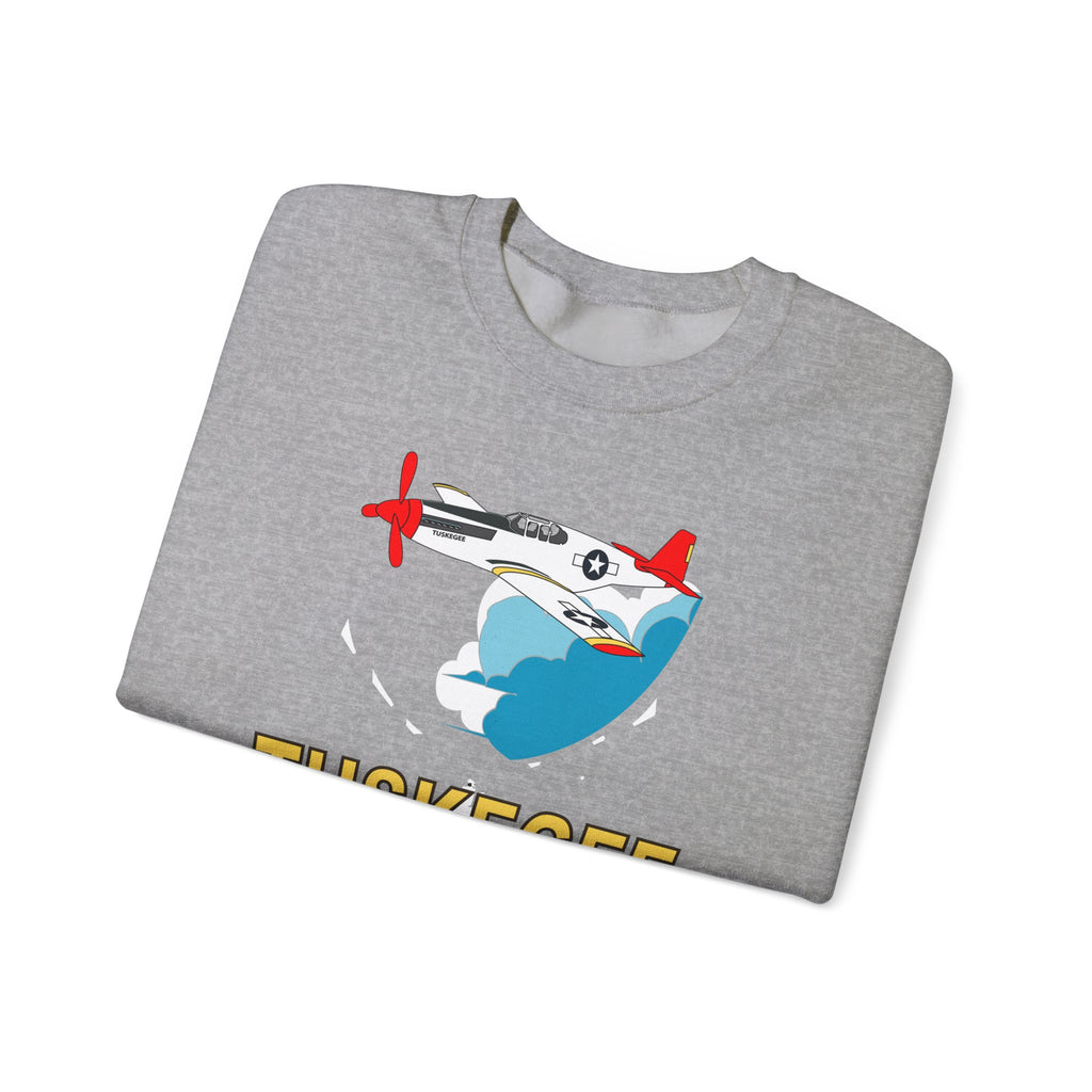 Crewneck Sweatshirt - Army Air Corp - Tuskegee Airmen - Redtails - AC - X 300