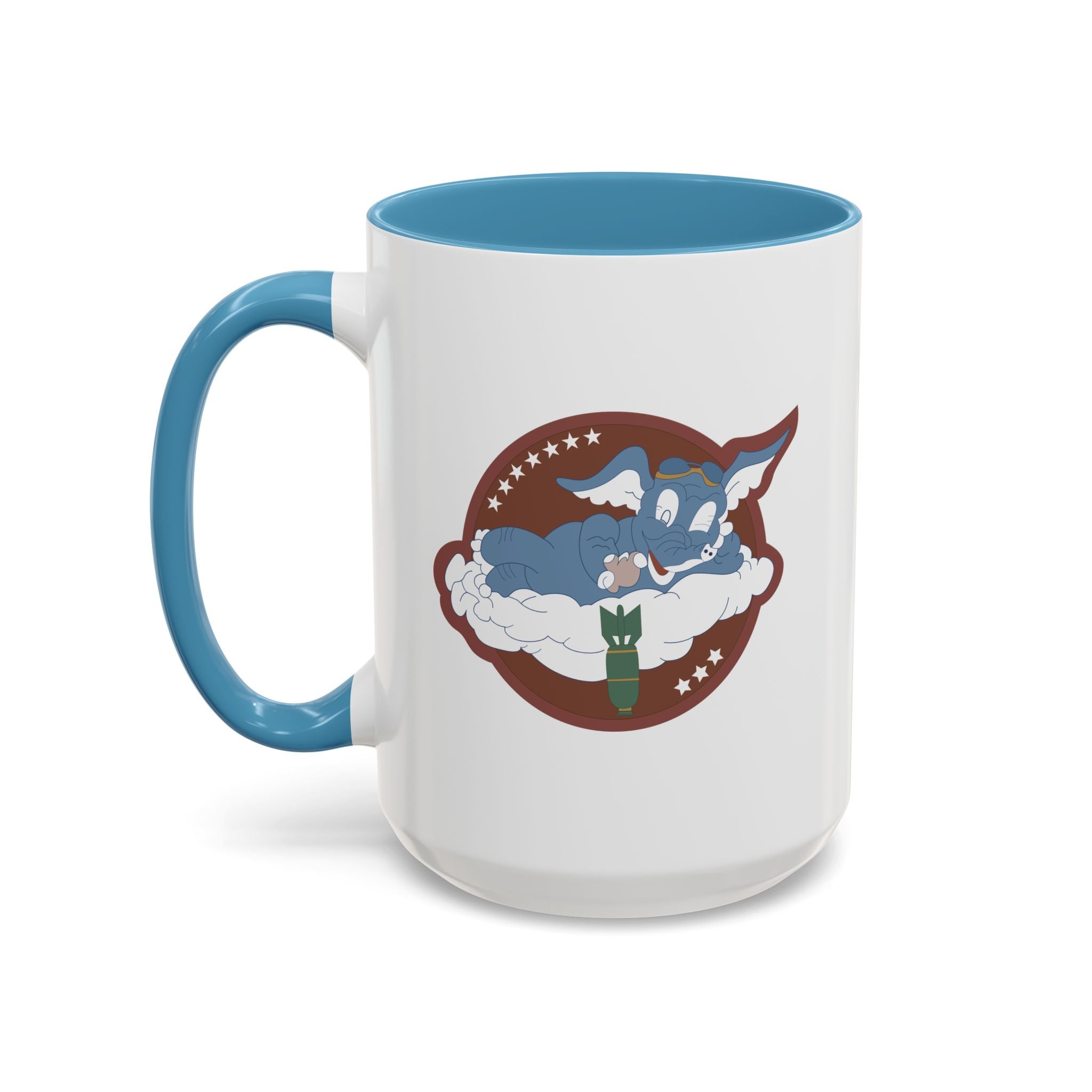 Accent Coffee Mug - AAC - 873rd Bomb Squadron, 498th Bomb Group - 20th AAF wo Txt X 300