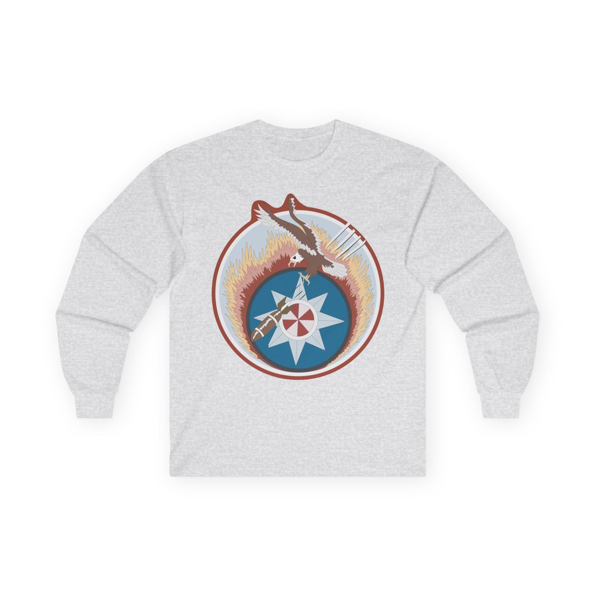 Unisex Long Sleeve Tee - AAC - 773rd Bomb Squadron, 463rd Bomb Group - 15th AF wo Txt X 300