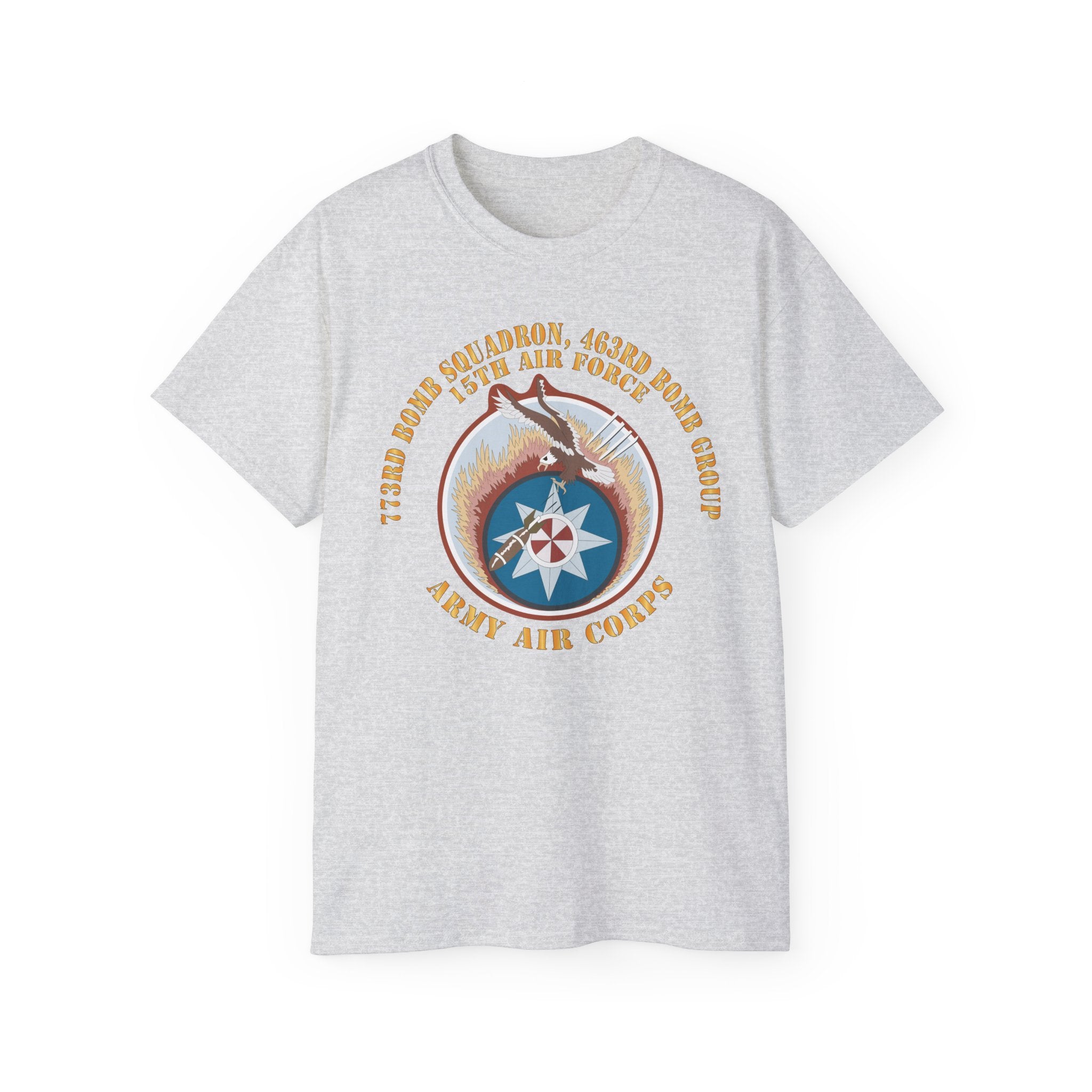 Unisex Ultra Cotton Tee - AAC - 773rd Bomb Squadron, 463rd Bomb Group - 15th AF X 300