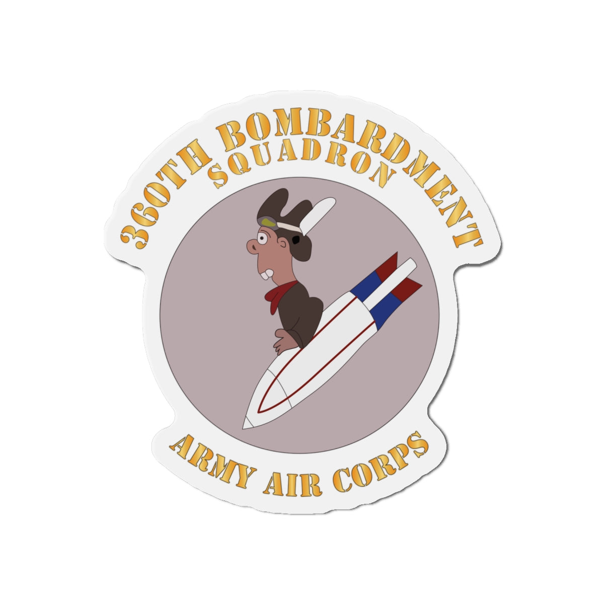 Die-Cut Magnets - AAC - 360th Bombardment Squadron X 300