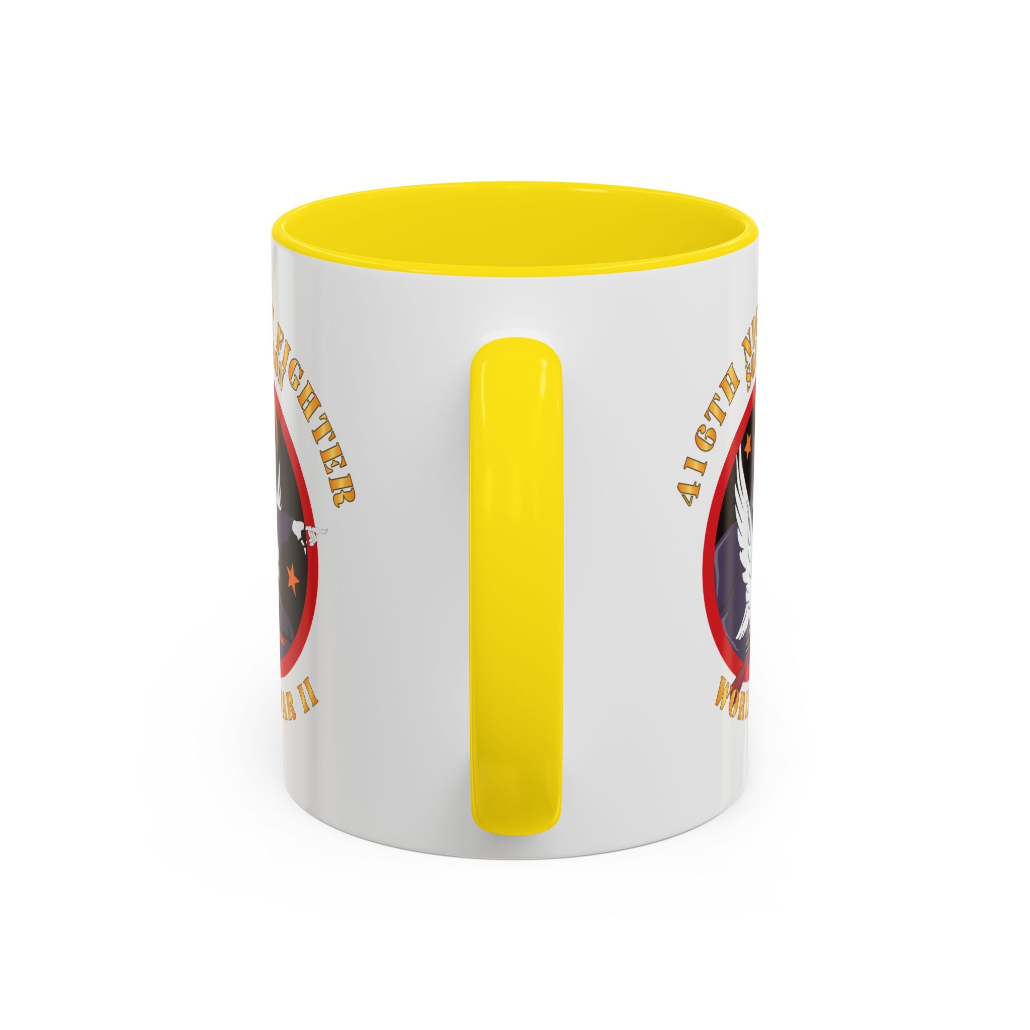 Accent Coffee Mug - AAC - 416th Night Fighter Squadron - WWII X 300