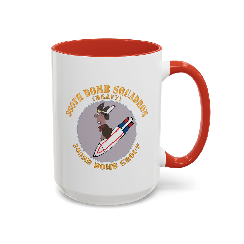 Accent Coffee Mug - AAC - 360th Bomb Squadron - 303rd BG - WWII X 300