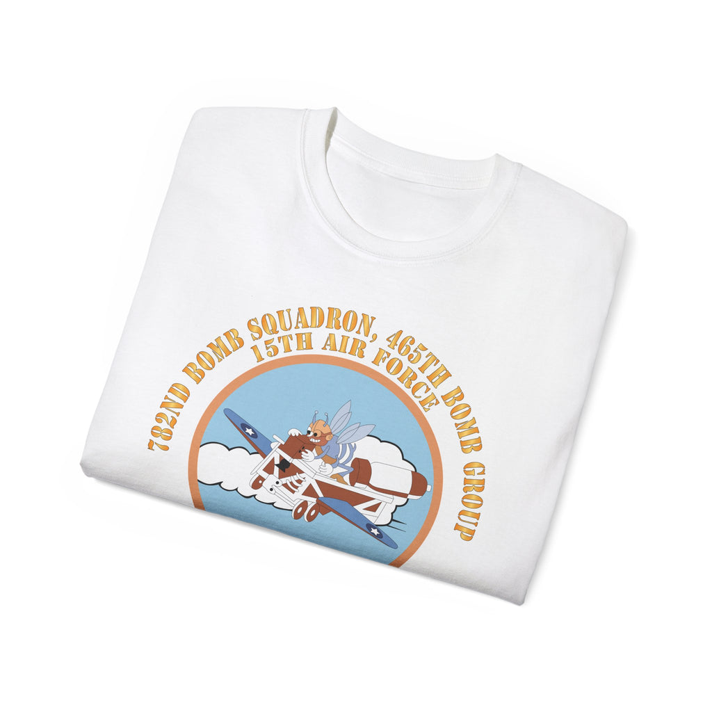 Unisex Ultra Cotton Tee - AAC - 782nd Bomb Squadron, 465th Bomb Group - 15th AF X 300
