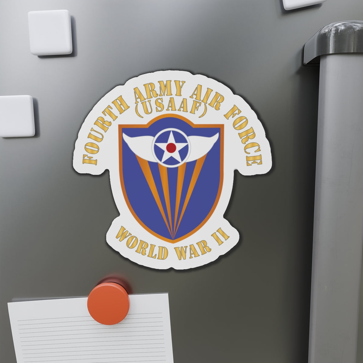 Die-Cut Magnets - AAC - SSI - 4th Air Force - WWII - USAAF x 300