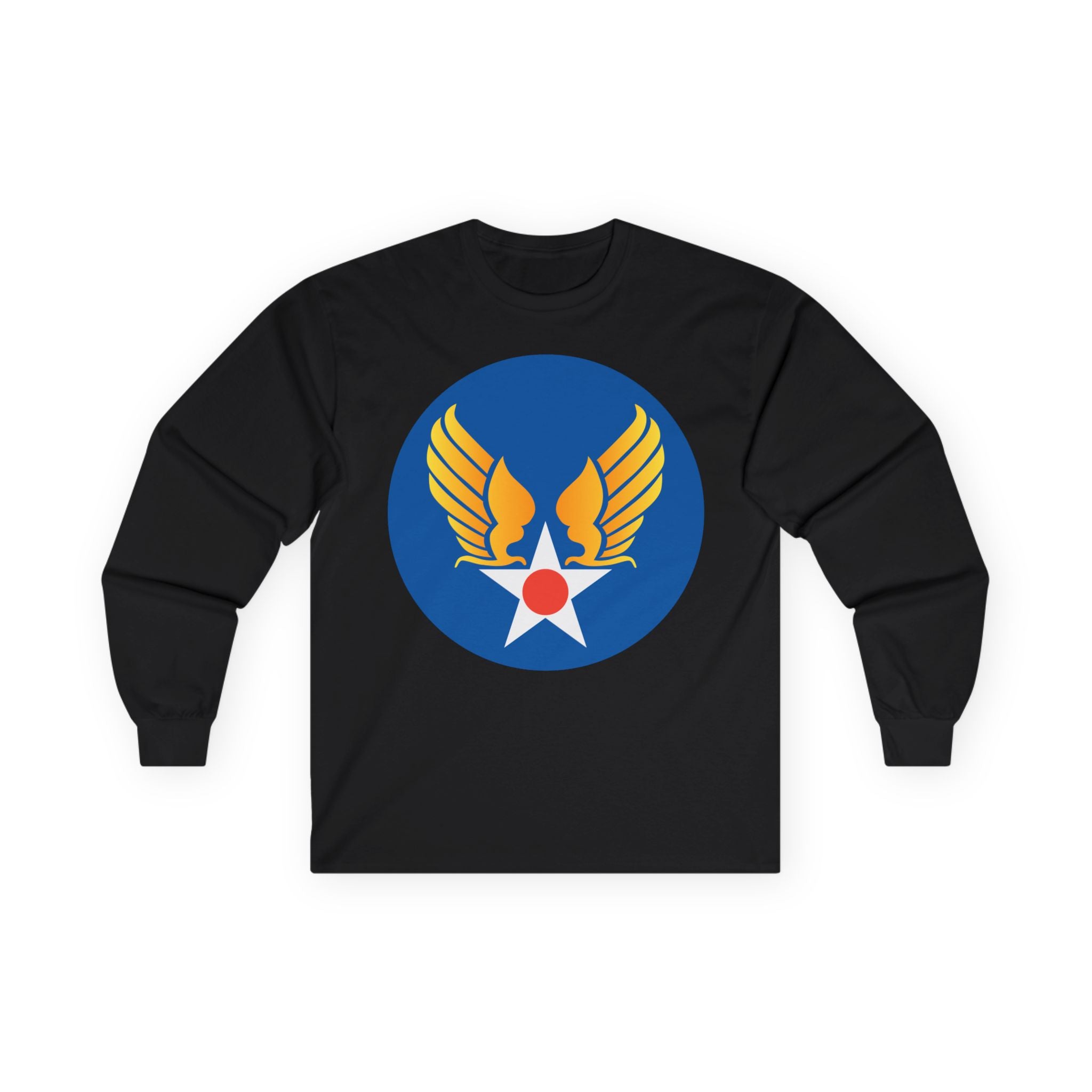 Unisex Long Sleeve Tee - SSI - AAC - 1st Army Air Force wo Txt X 300
