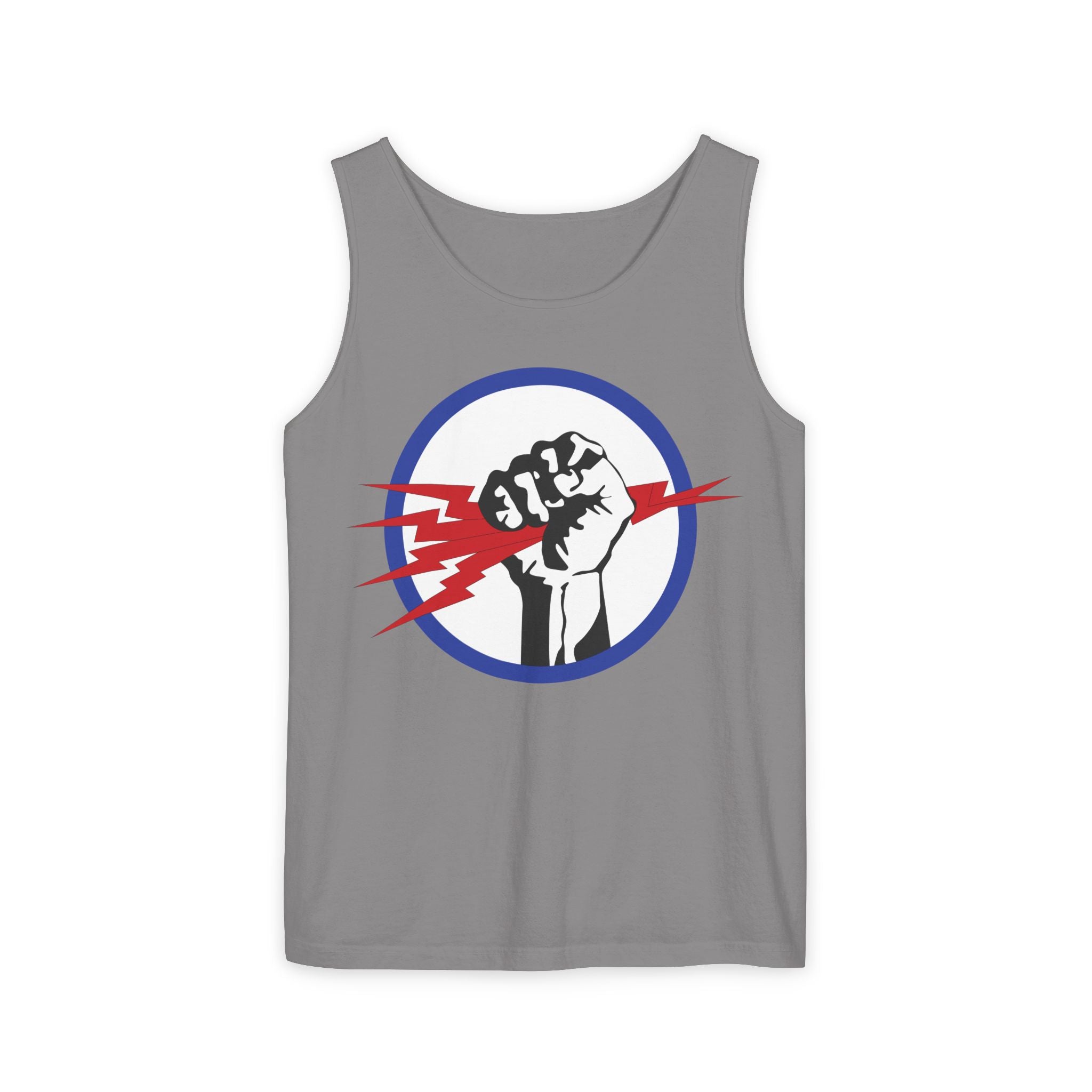 Unisex Garment-Dyed Tank Top - AAC - 827th Bomb Squadron, 484th Bomb Group - 15th AAF wo Txt X 300