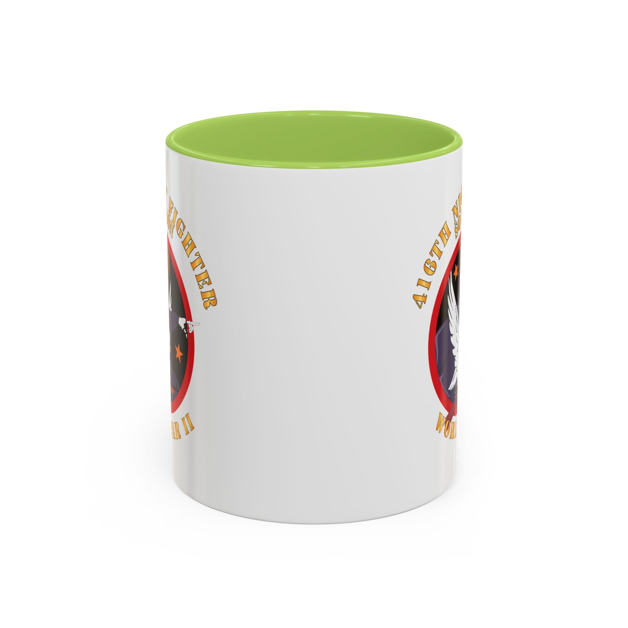 Accent Coffee Mug - AAC - 416th Night Fighter Squadron - WWII X 300