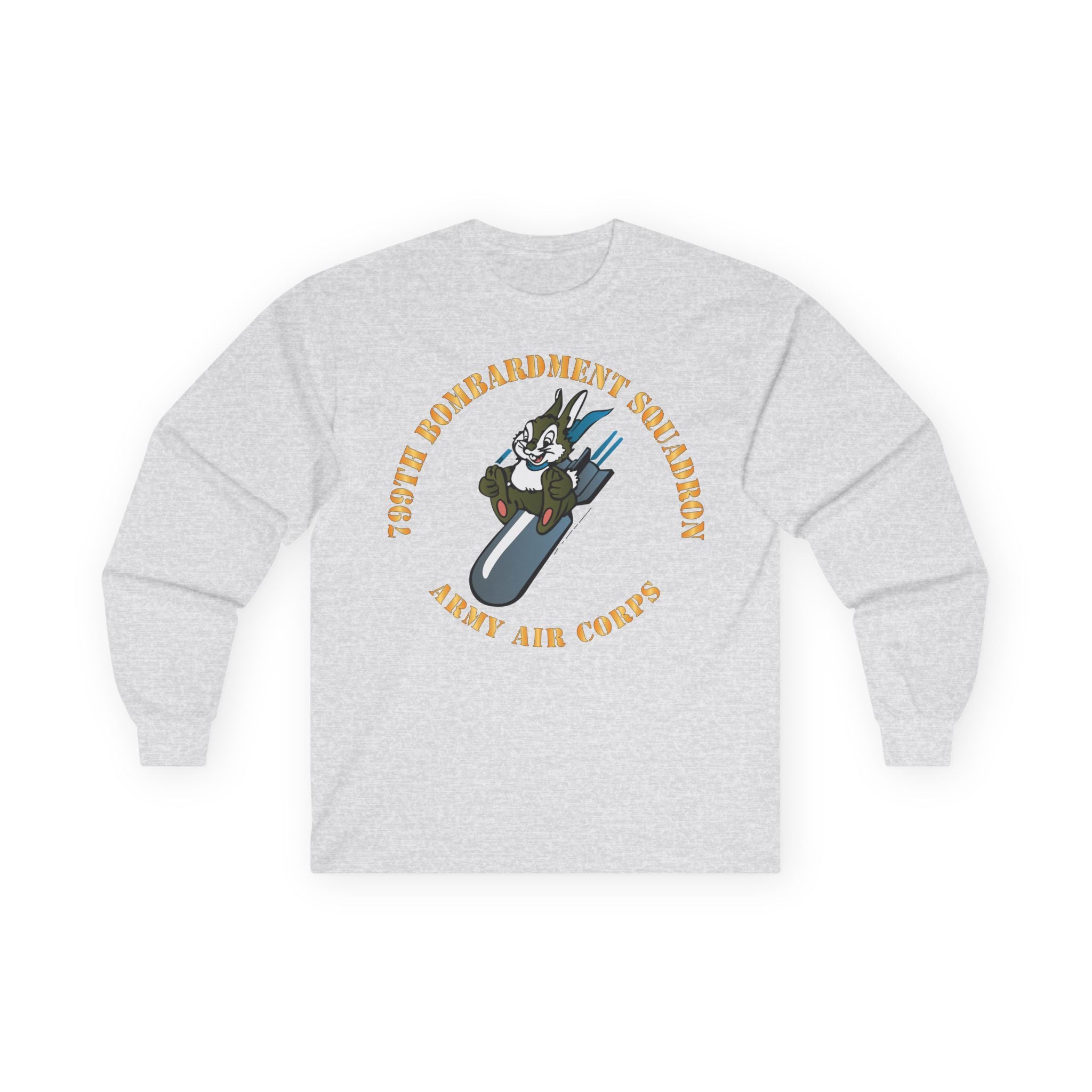 Unisex Long Sleeve Tee - AAC - 799th Bombardment Squadron X 300