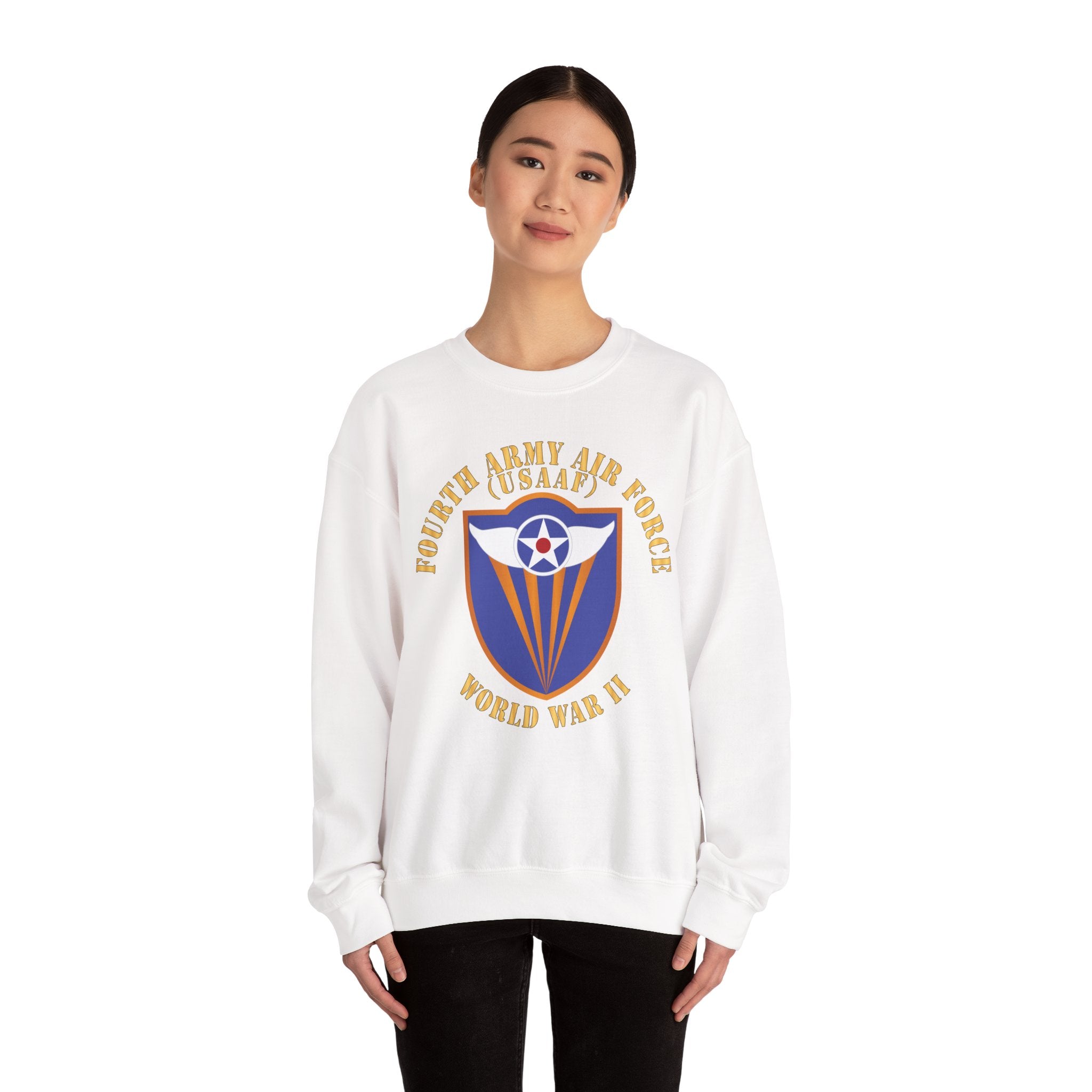 Crewneck Sweatshirt - AAC - SSI - 4th Air Force - WWII - USAAF x 300