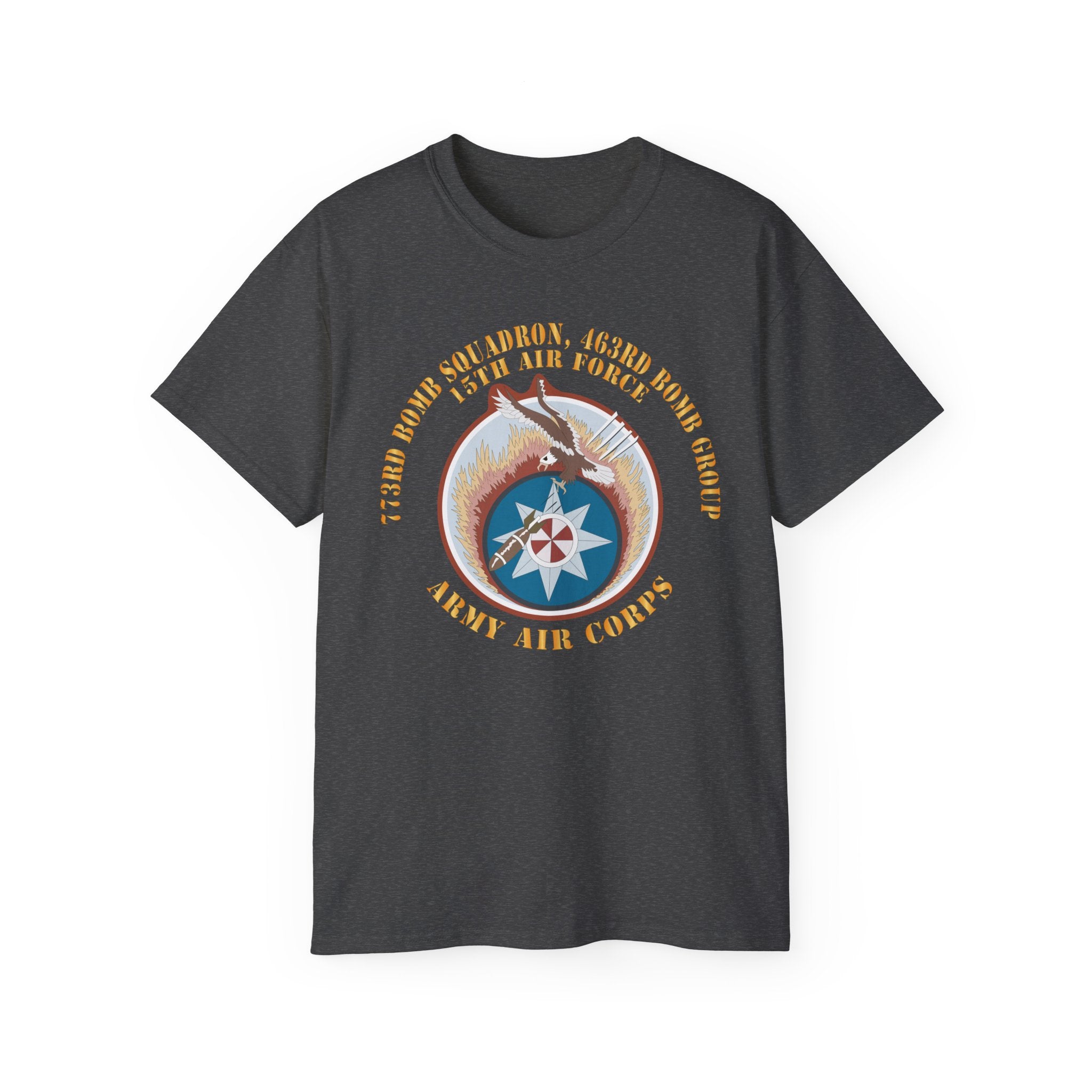 Unisex Ultra Cotton Tee - AAC - 773rd Bomb Squadron, 463rd Bomb Group - 15th AF X 300