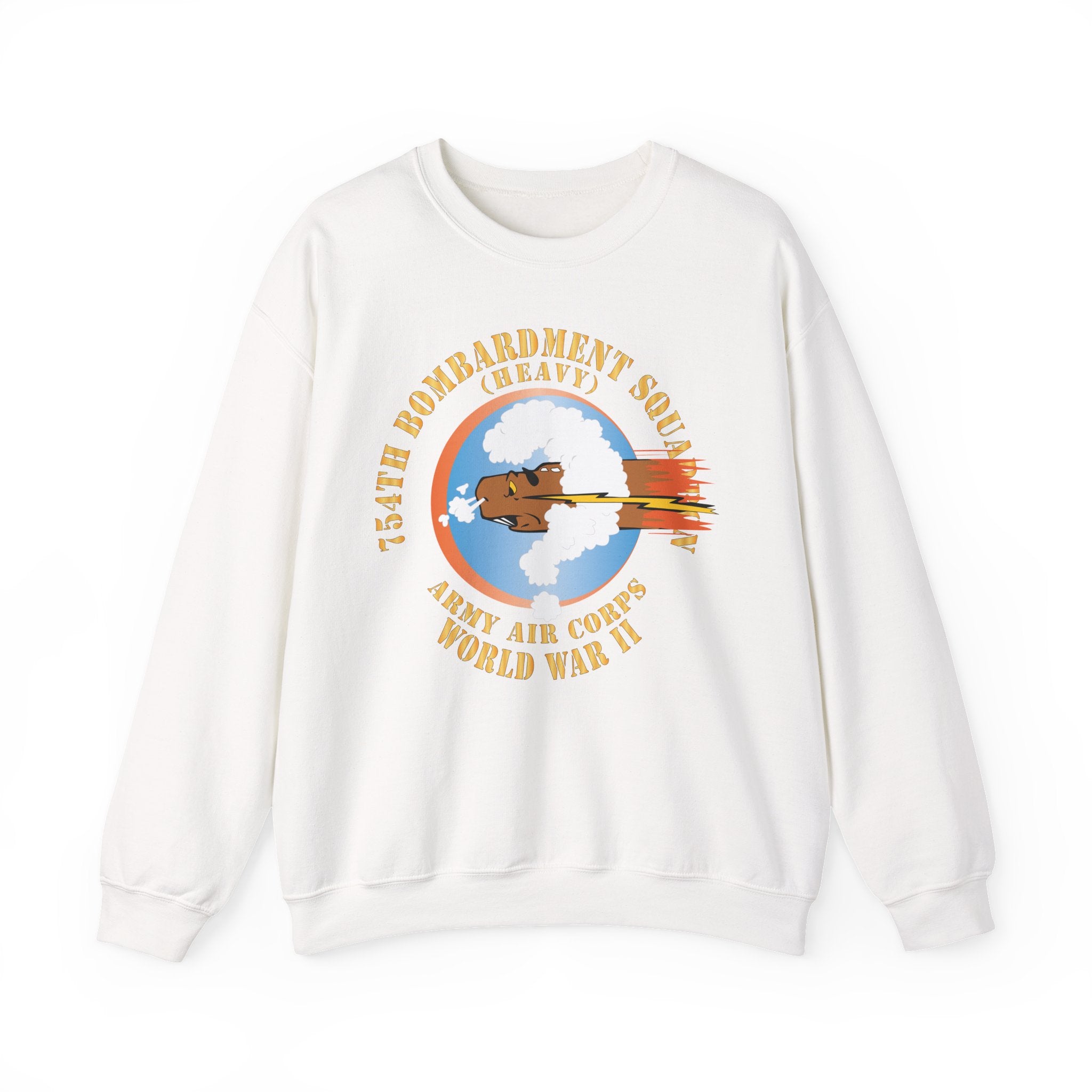 Crewneck Sweatshirt - AAC - 754th Bombardment Squadron - Army Air Corps - WWII X 300