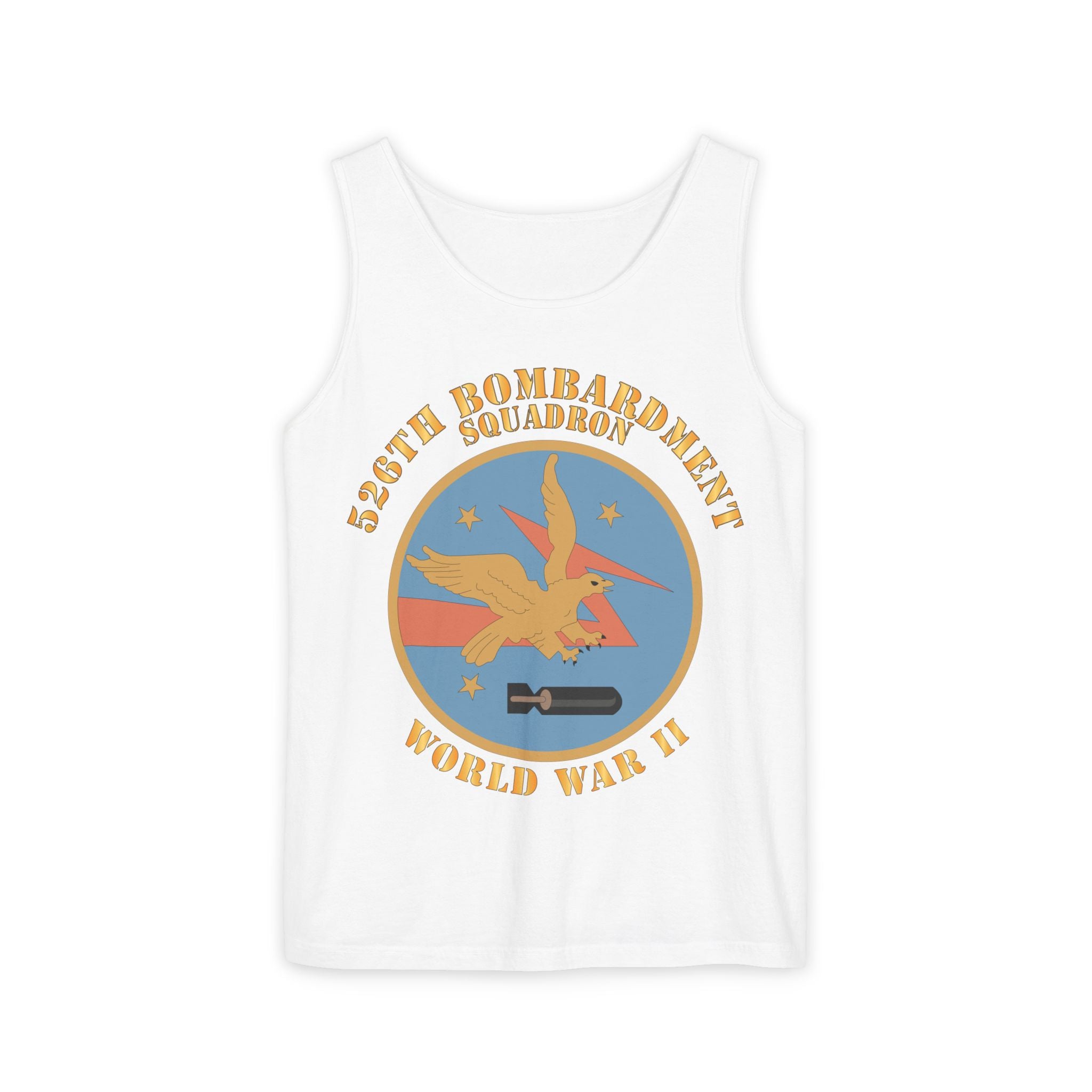 Unisex Garment-Dyed Tank Top - AAC - 526th Bombardment Squadron - WWII X 300